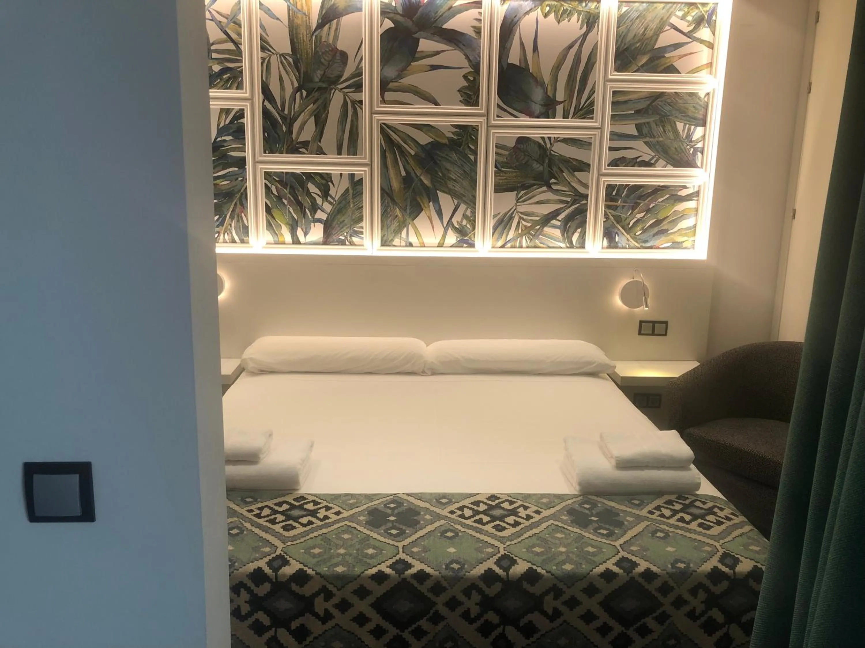 Bedroom, Bed in Hotel Playa de la Plata