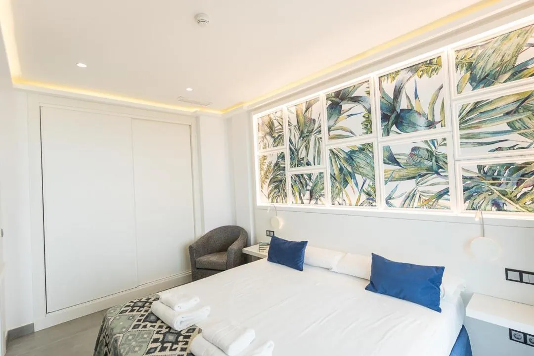 Bed in Hotel Playa de la Plata