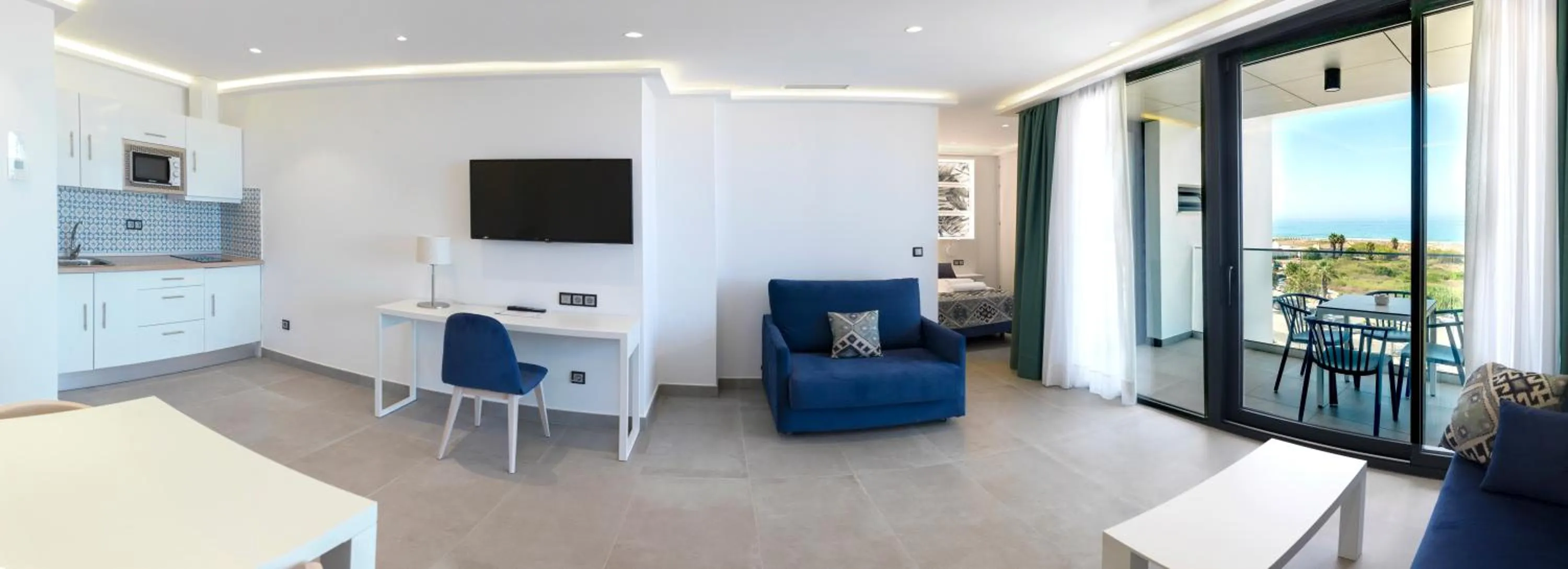 Dining area in Hotel Playa de la Plata