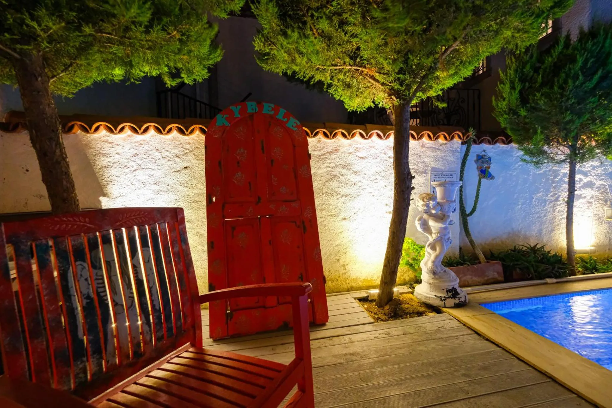 Night in Kybele Suites Alaçatı