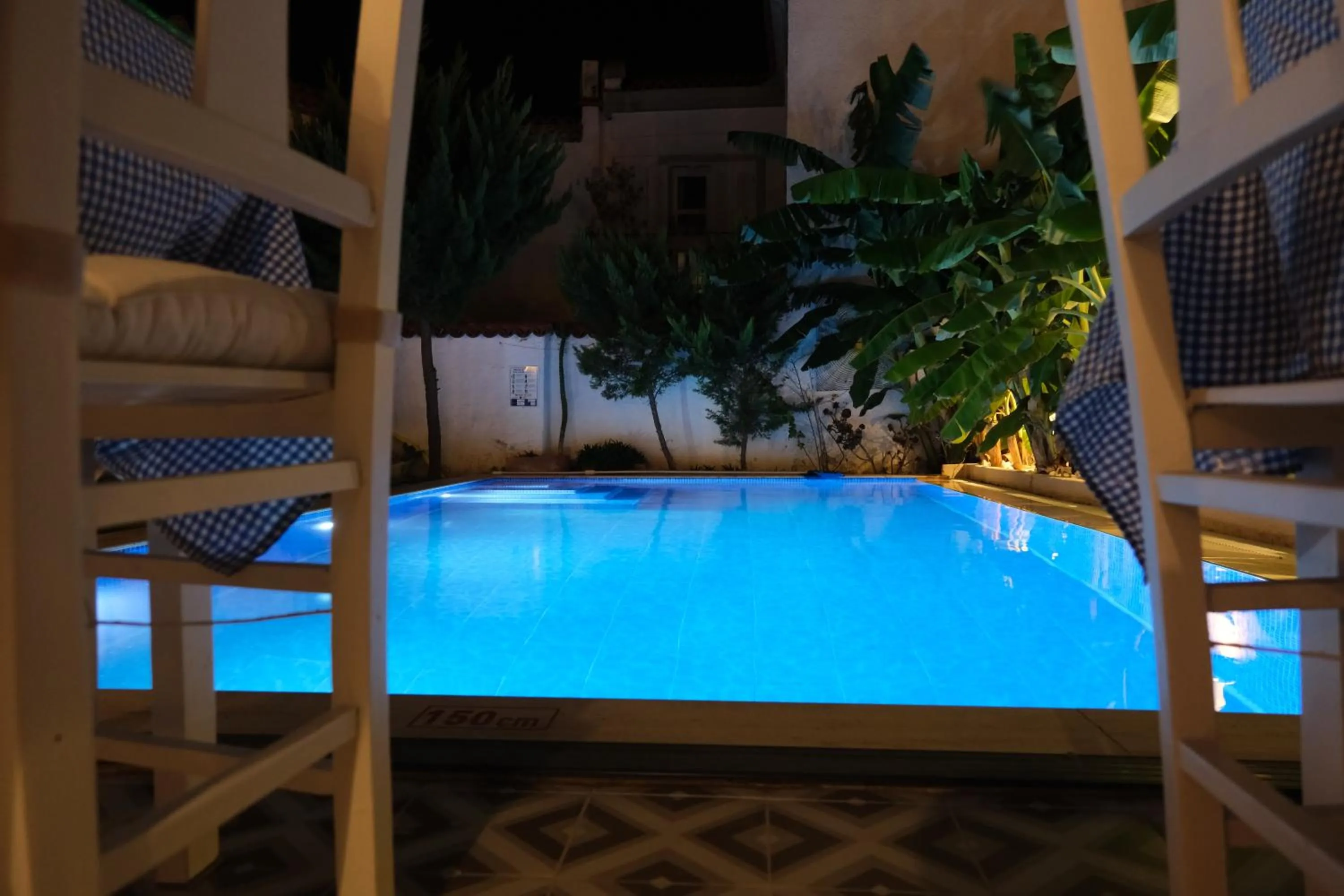 Pool view in Kybele Suites Alaçatı