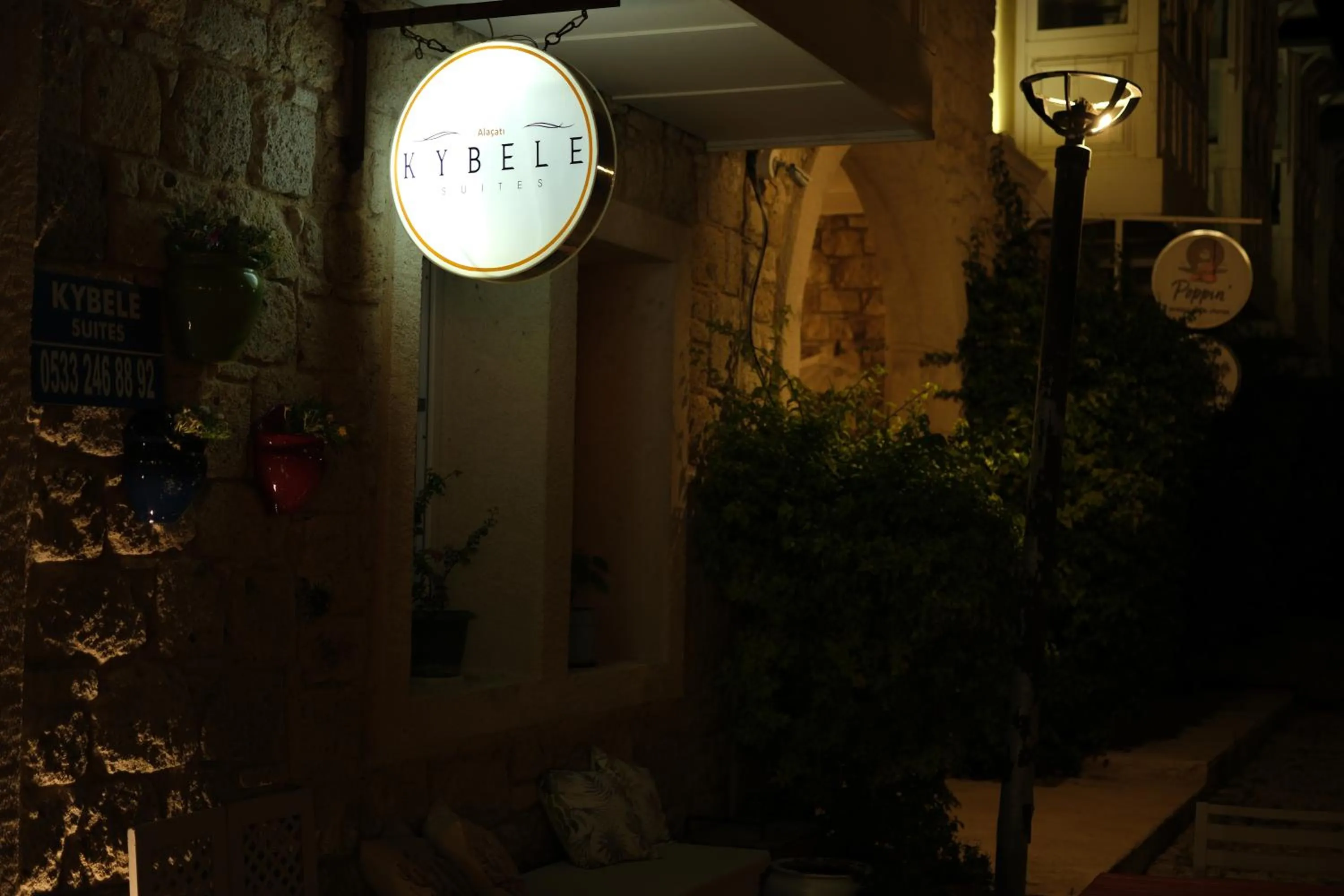 Night in Kybele Suites Alaçatı