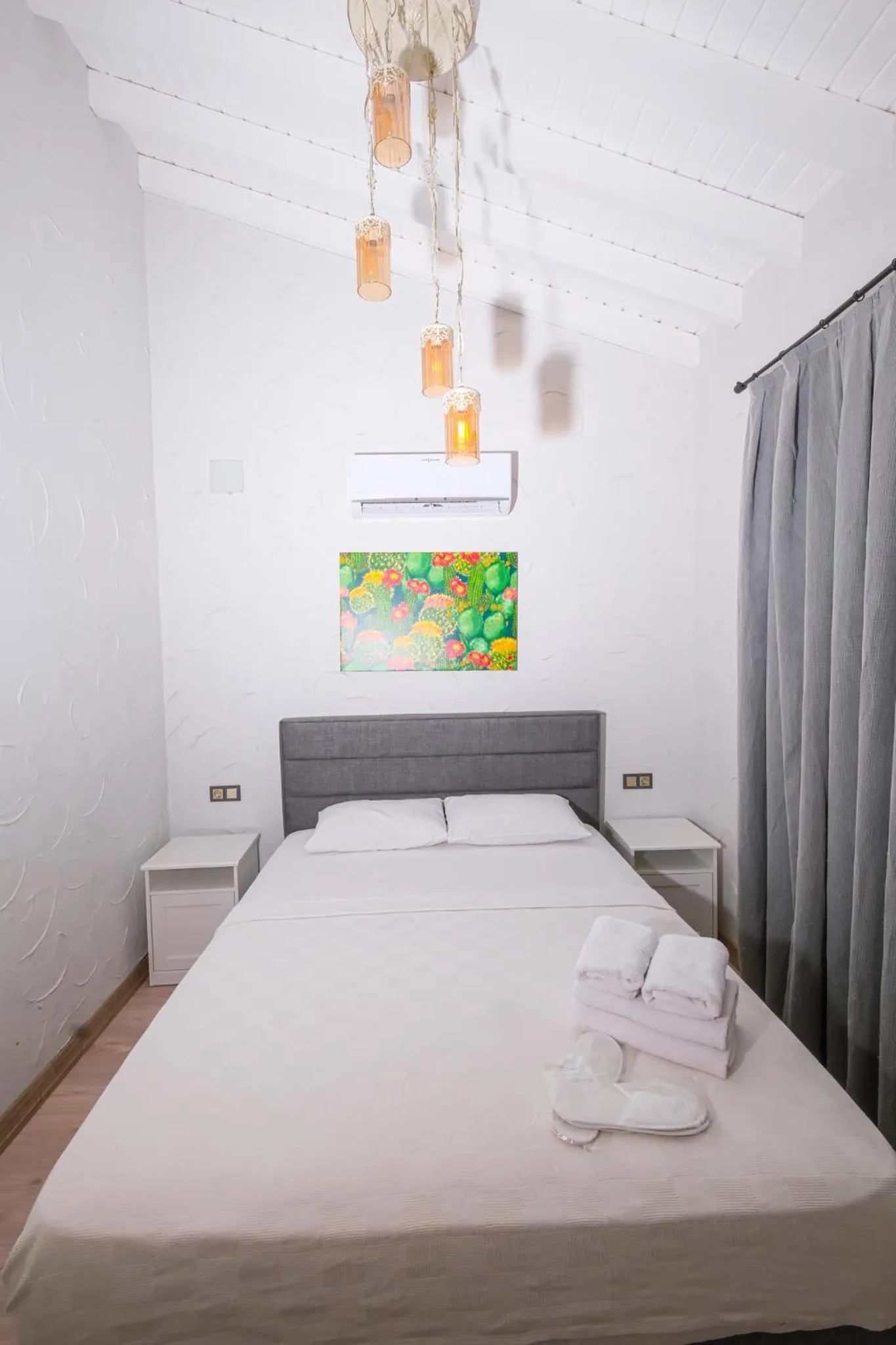 Bed in Kybele Suites Alaçatı