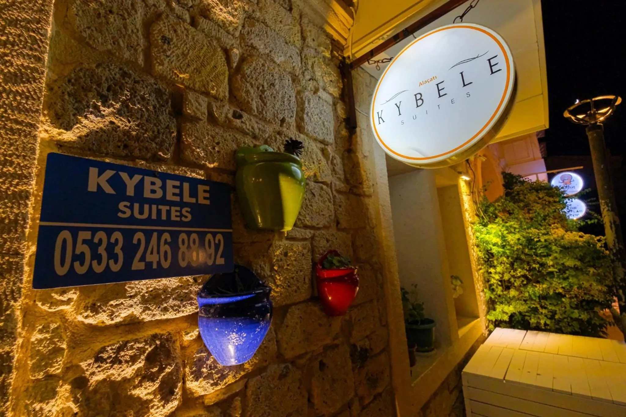 Night in Kybele Suites Alaçatı