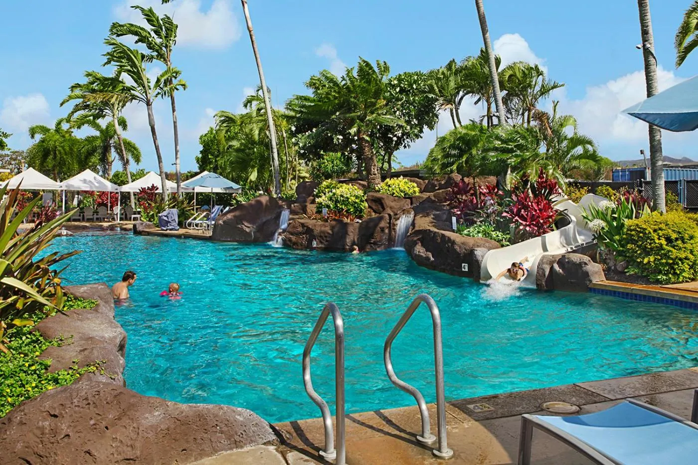 Swimming pool in Kiahuna Plantation Resort Kauai by OUTRIGGER