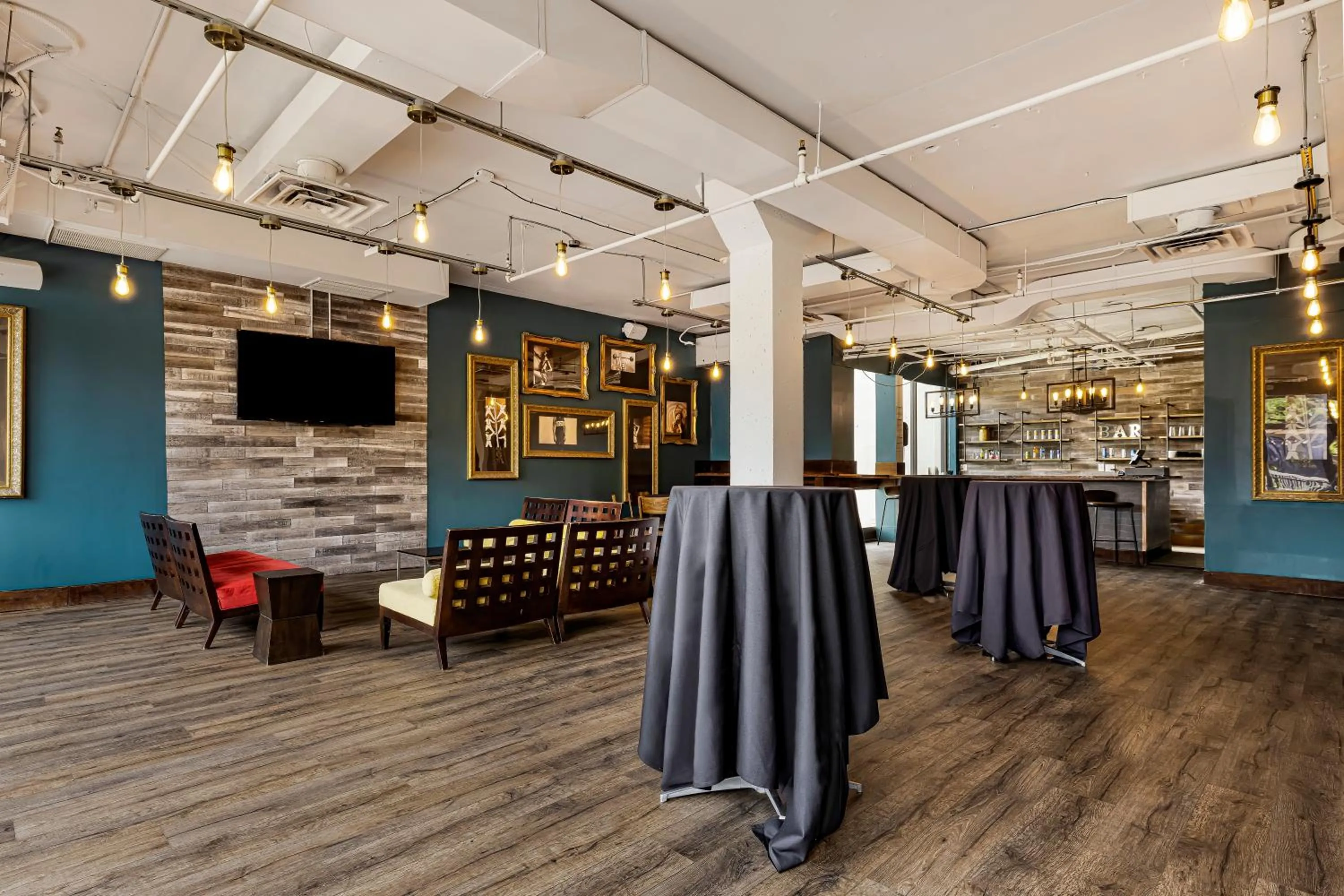 Lounge or bar in Hotel Preston Nashville Airport