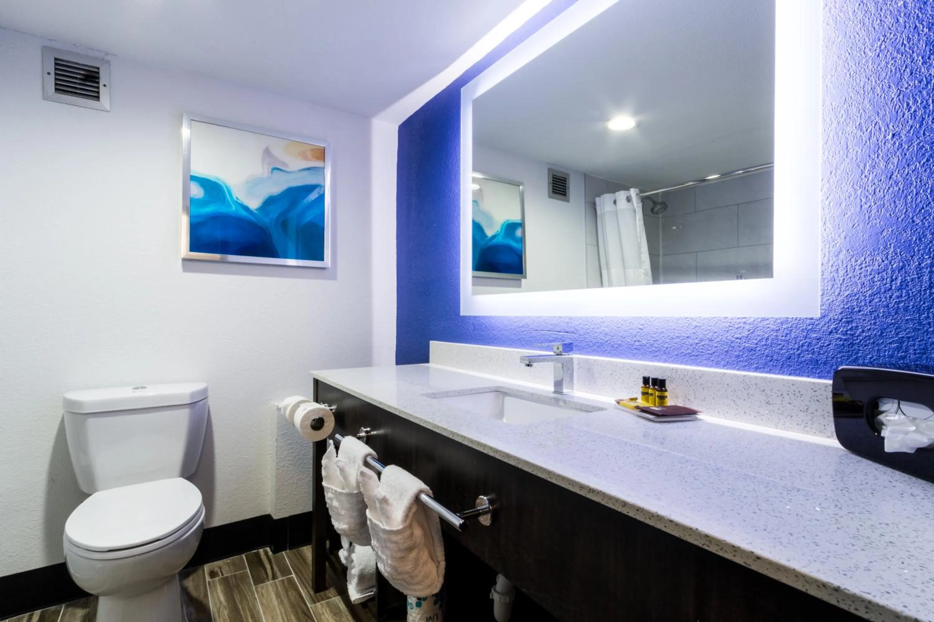 Bathroom in Best Western Plus Executive Residency Denver-Central Park Hotel