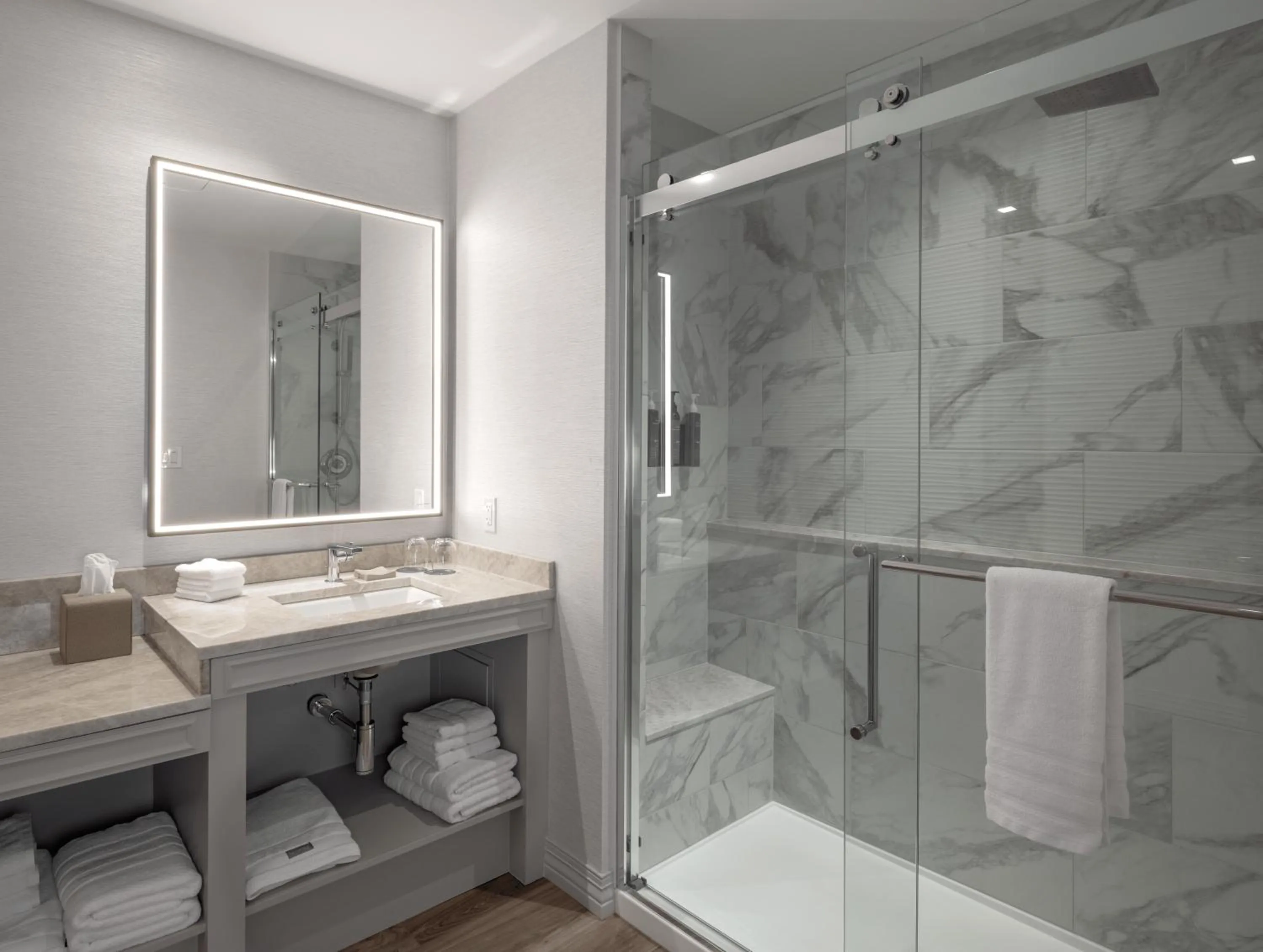 Shower in The Westin Houston Downtown