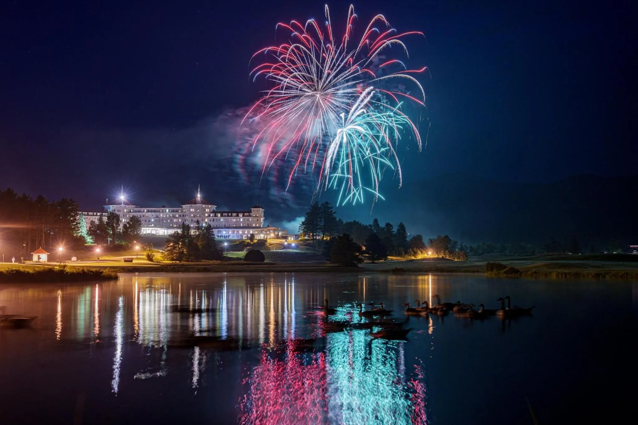 Property building in Omni Mount Washington Resort & Spa