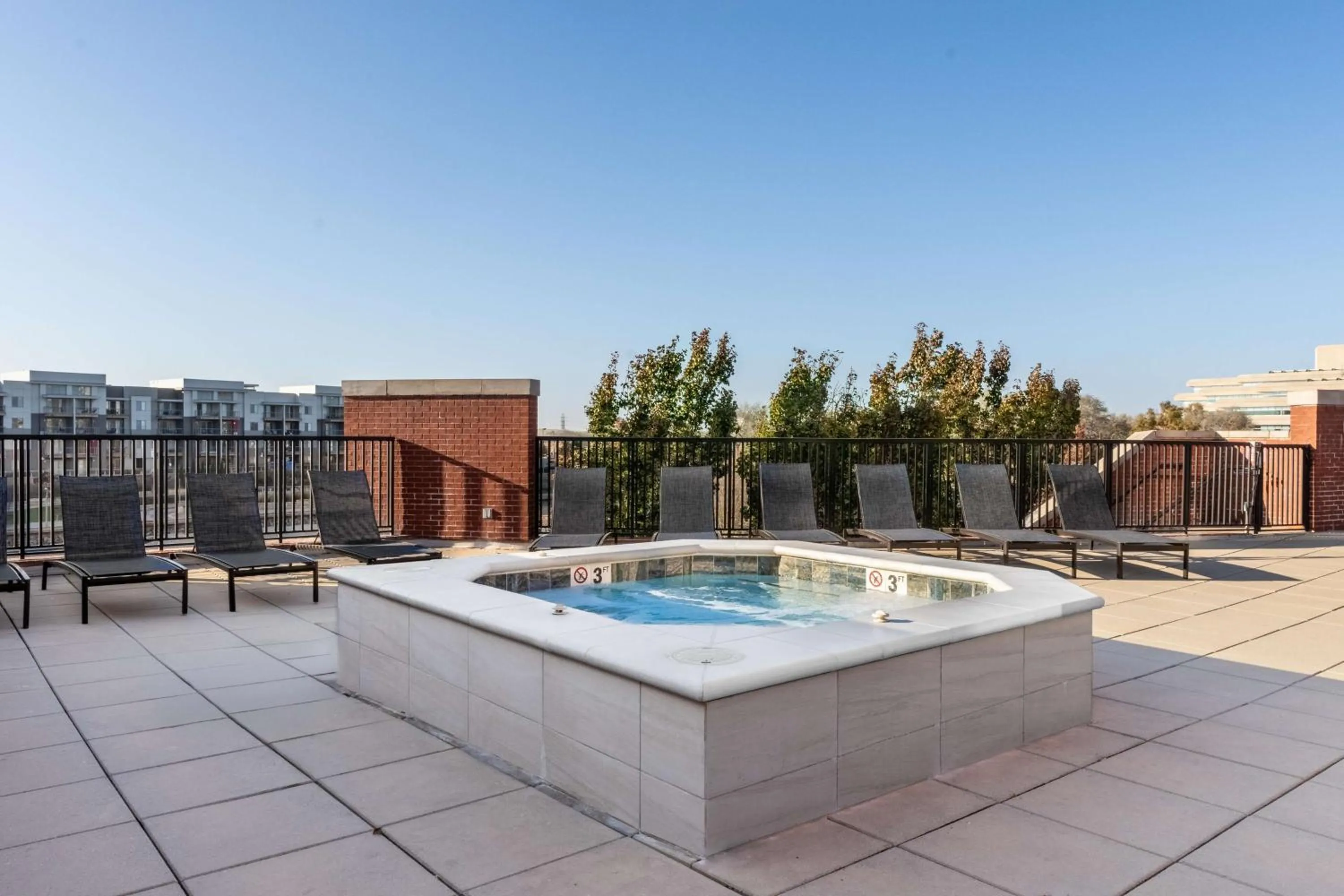 Pool view in Drury Plaza Hotel Broadview Wichita