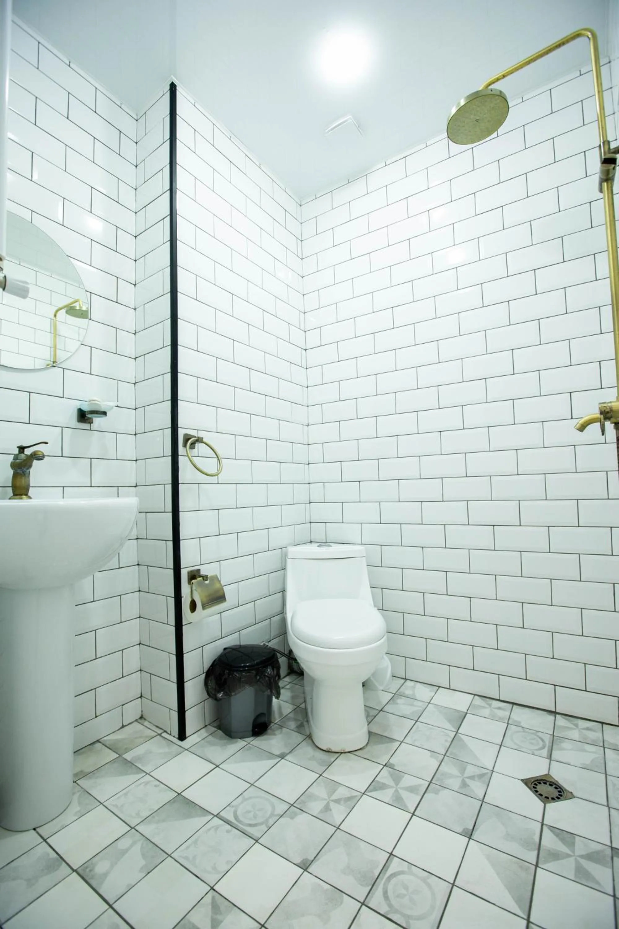 Bathroom in Level Up Hotel & Restaurant