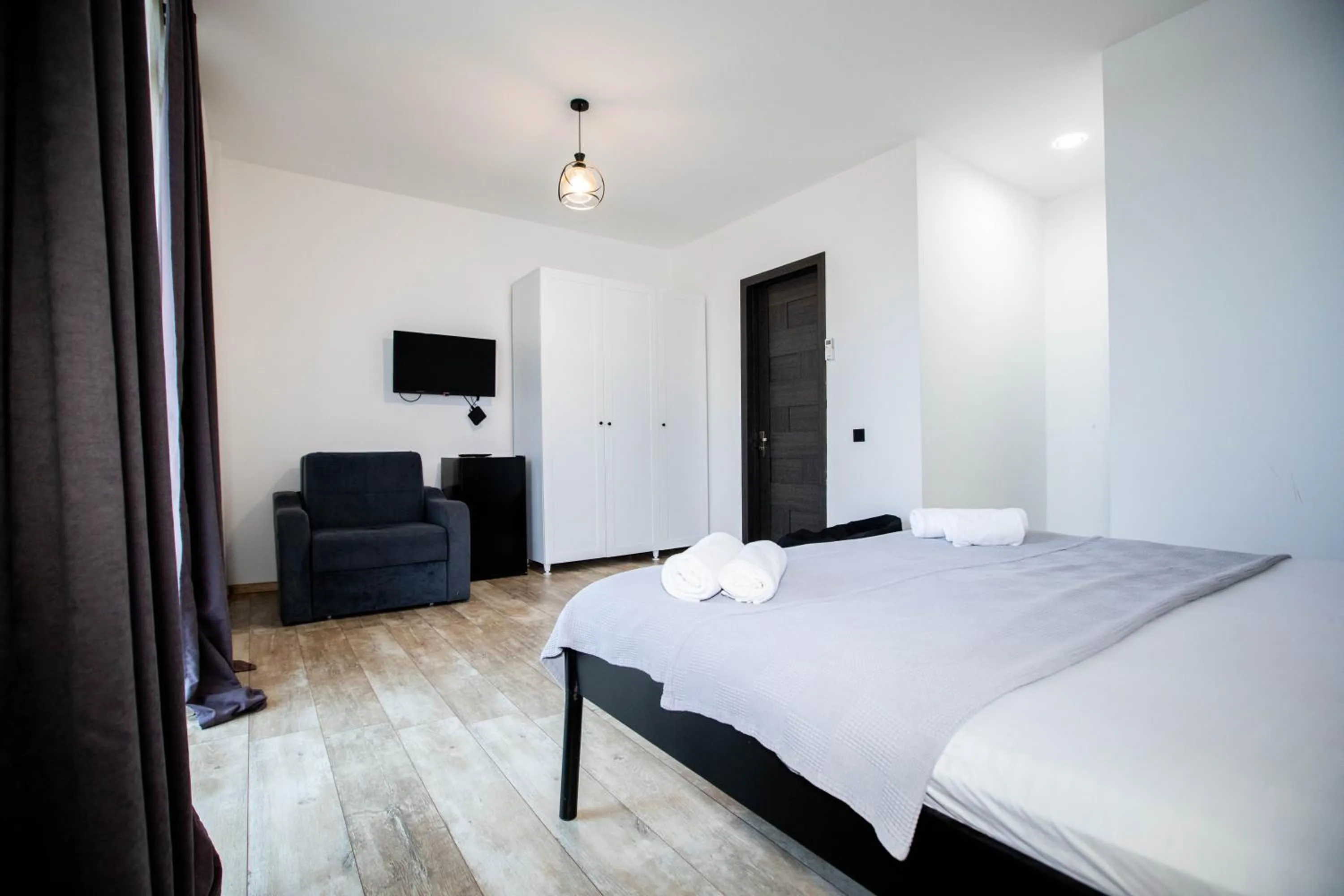 Bedroom, Bed in Level Up Hotel & Restaurant