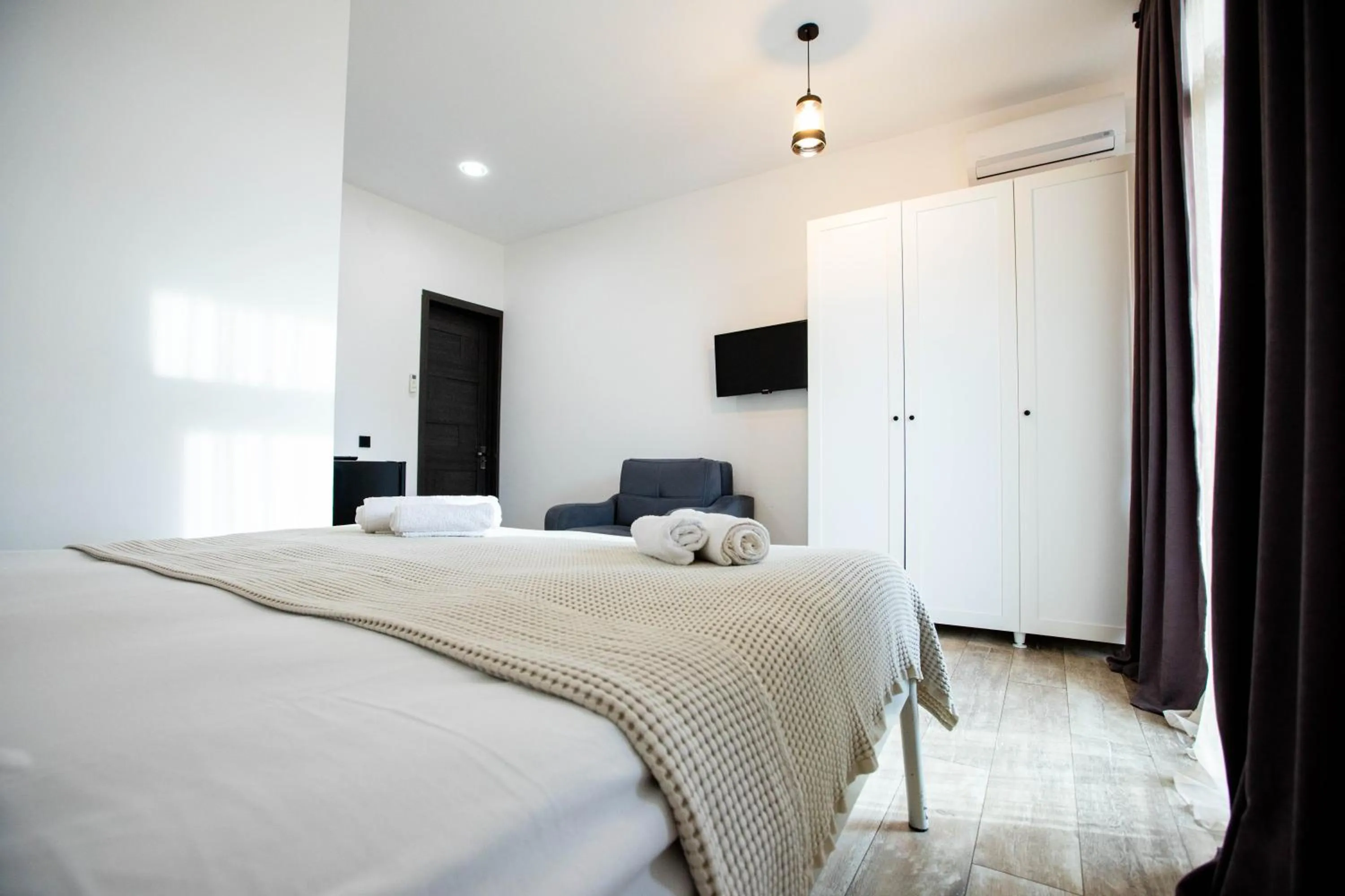 Bedroom, Bed in Level Up Hotel & Restaurant