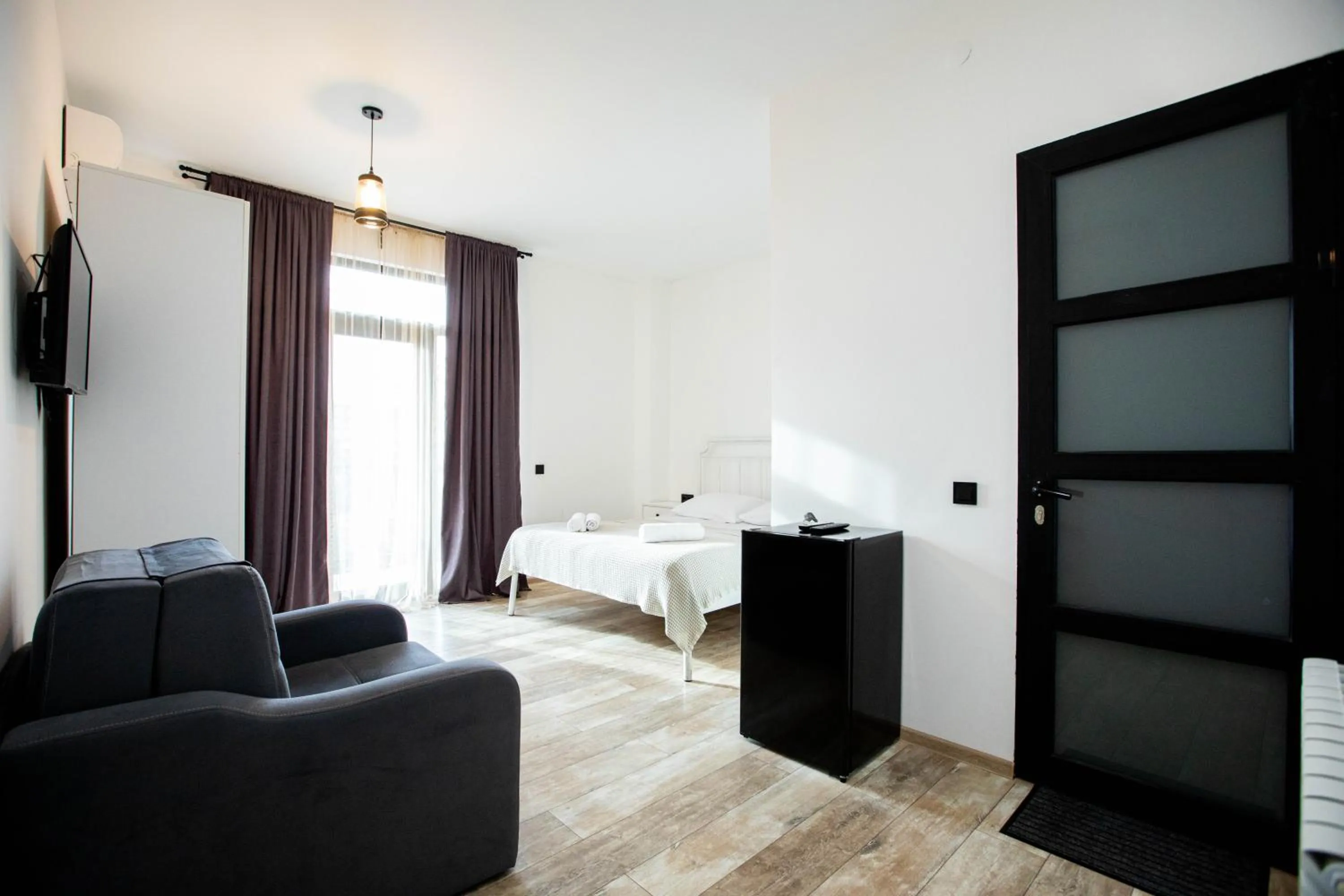 Bedroom, Bed in Level Up Hotel & Restaurant