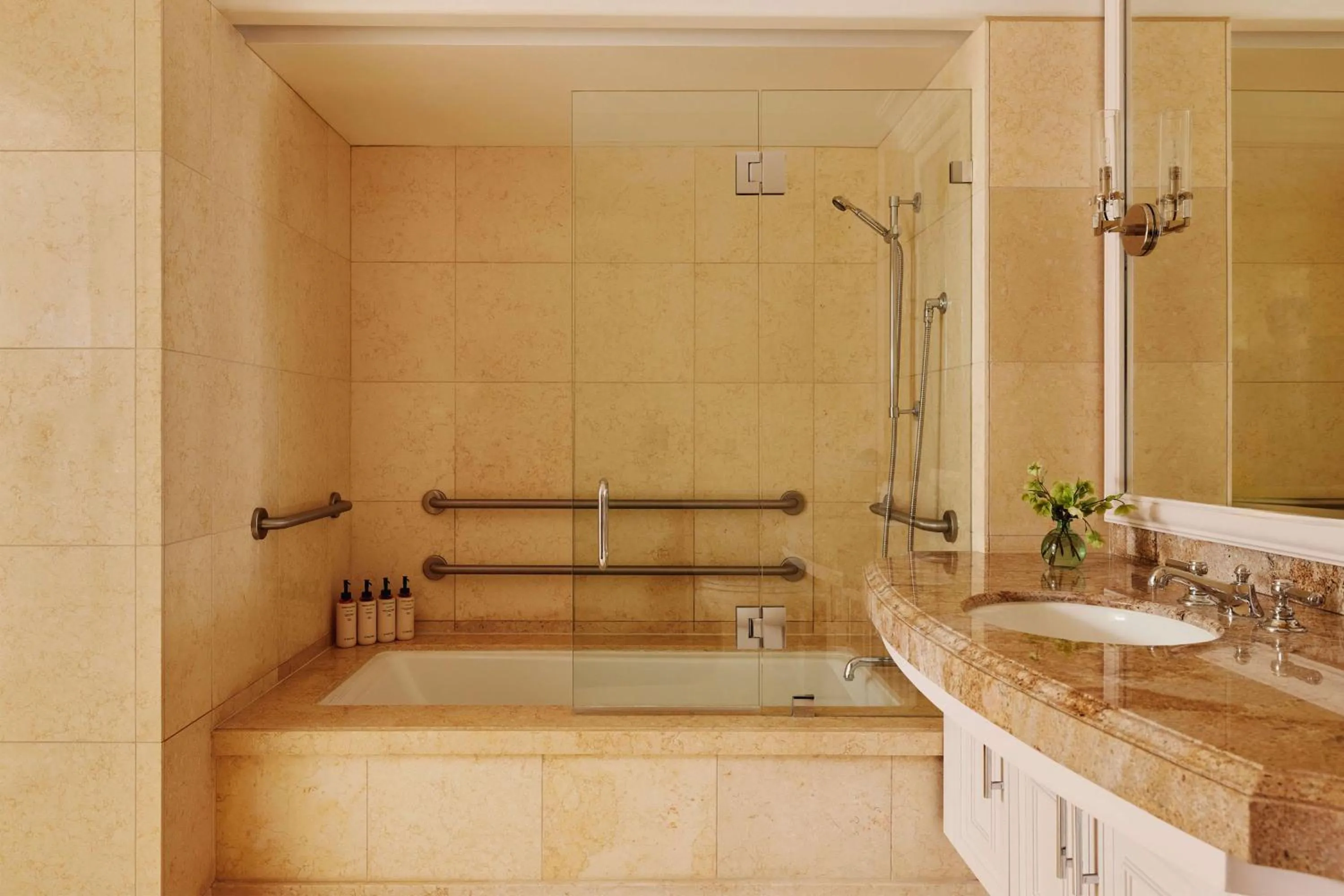 Bathroom in The Maybourne Beverly Hills, Maybourne