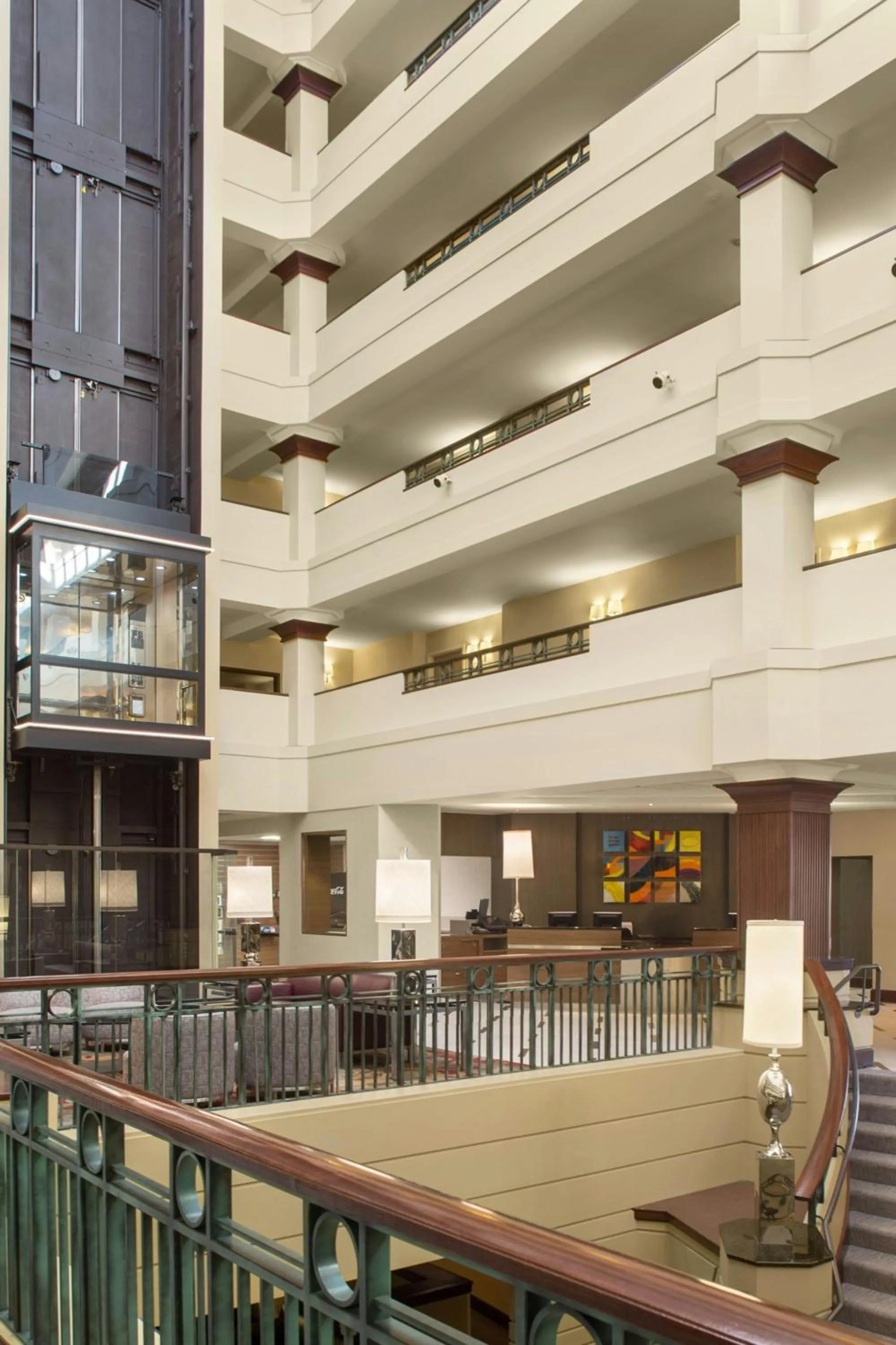 Lobby or reception in Sheraton Suites Akron Cuyahoga Falls