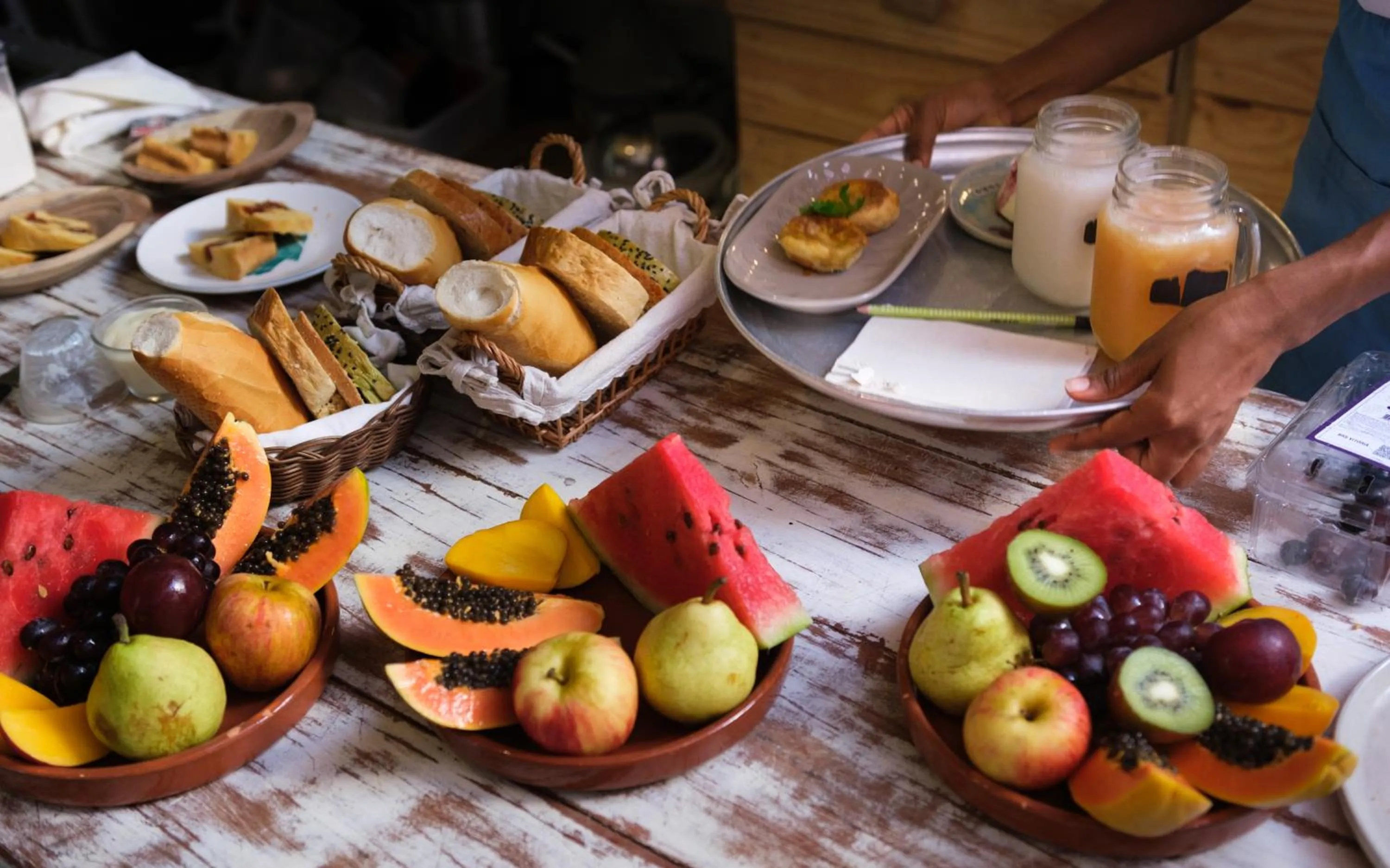 Breakfast in Casa das Conchas Caraiva