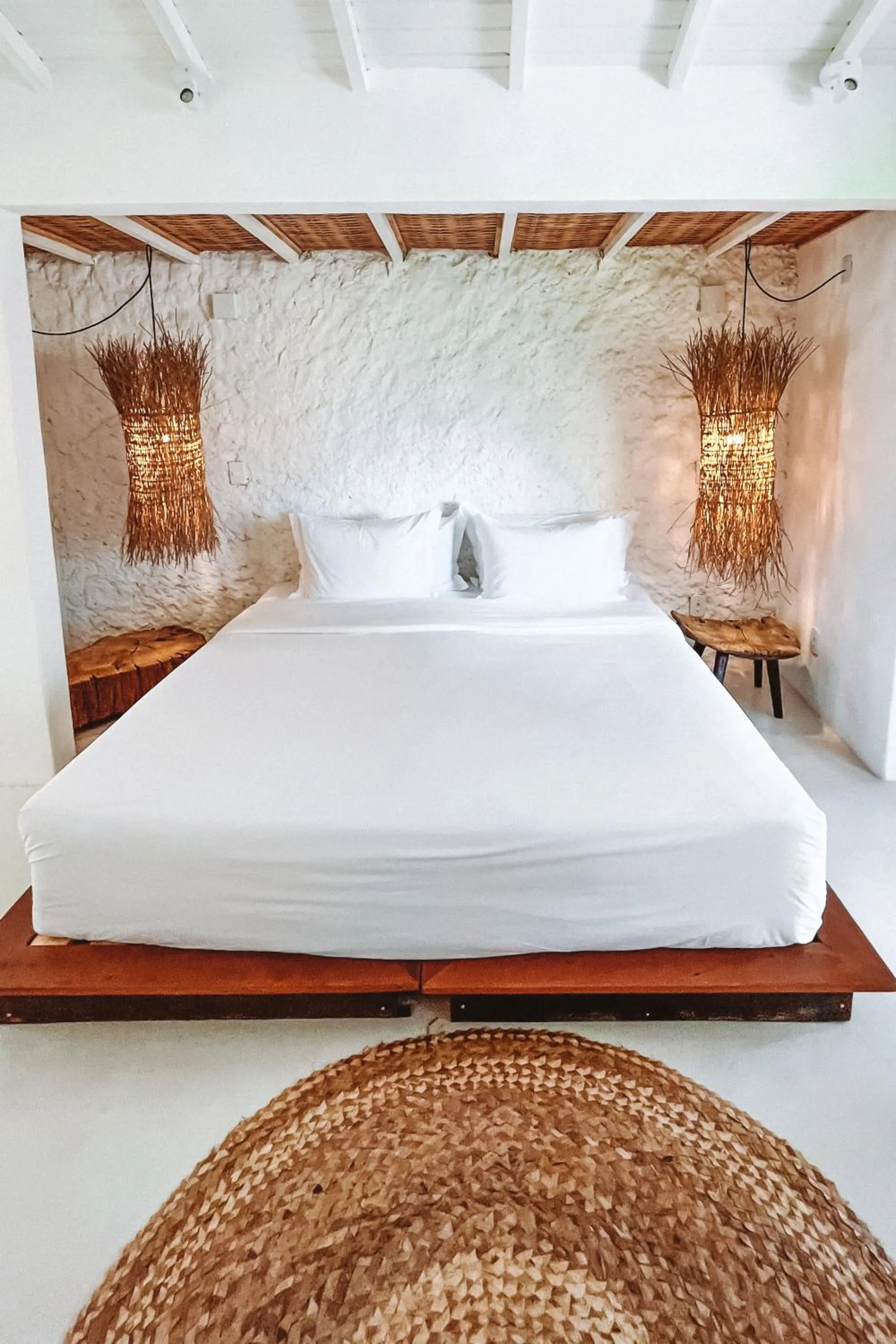 Bed in Casa das Conchas Caraiva