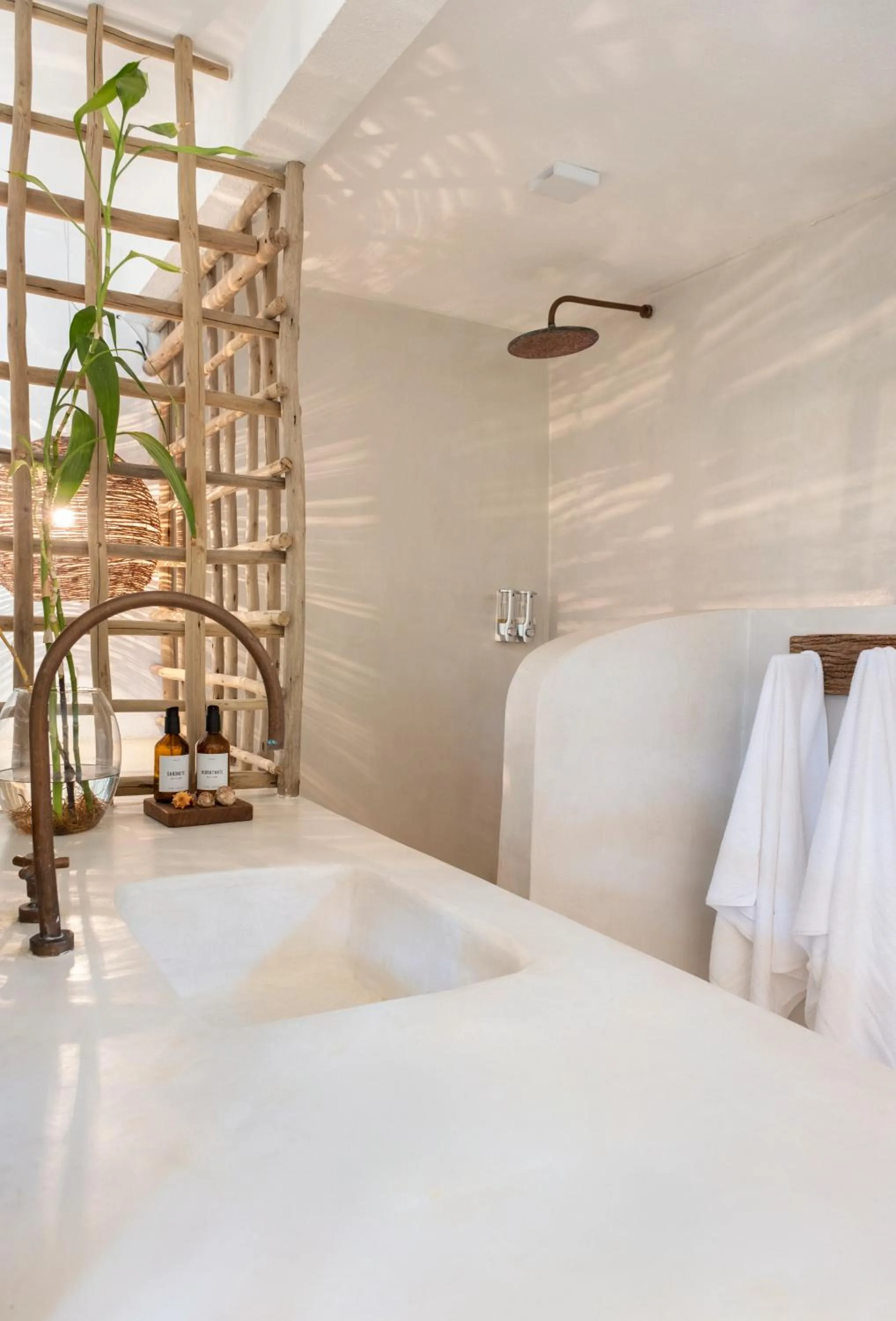 Bathroom, Bed in Casa das Conchas Caraiva