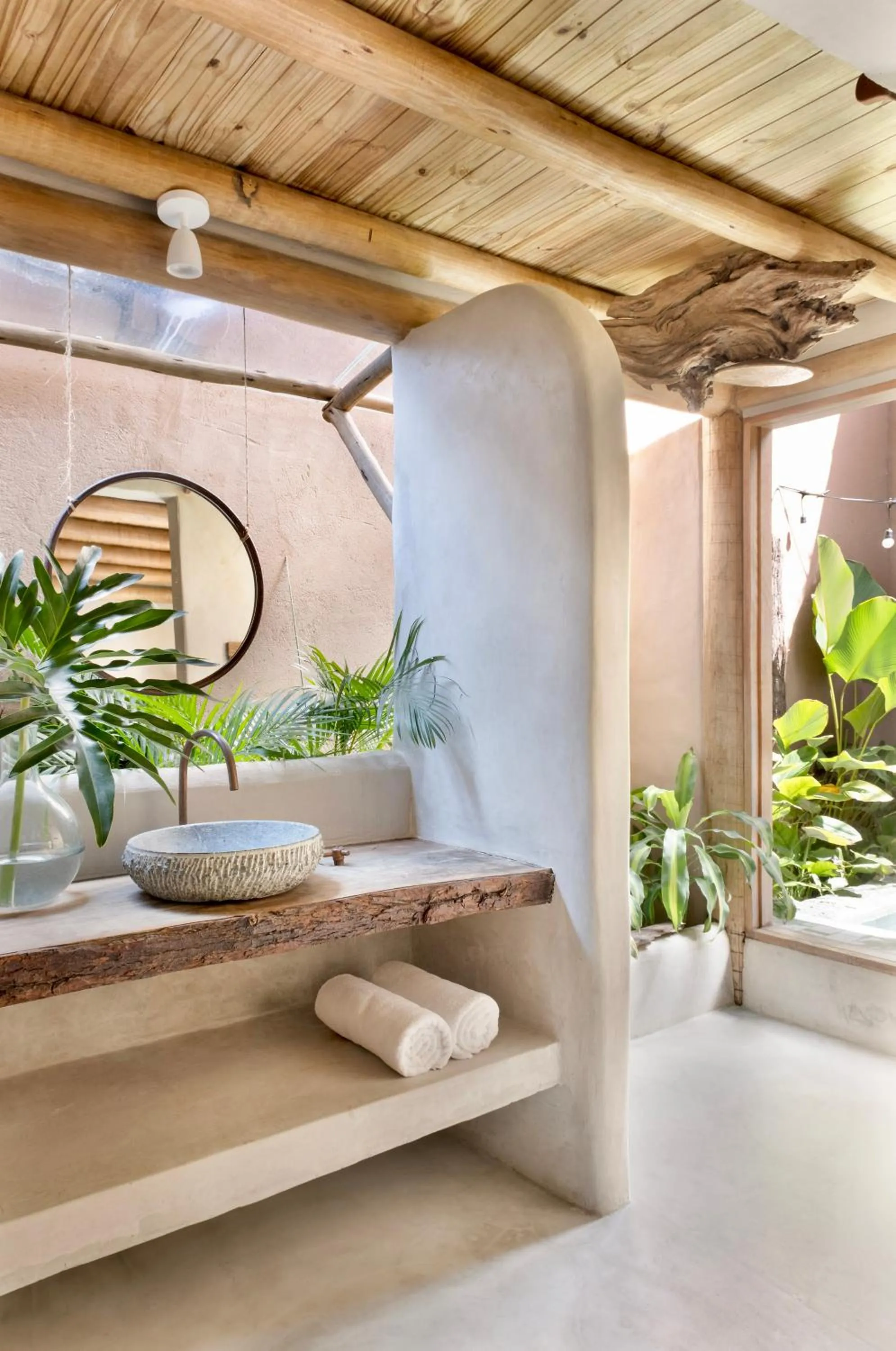 Bathroom in Casa das Conchas Caraiva