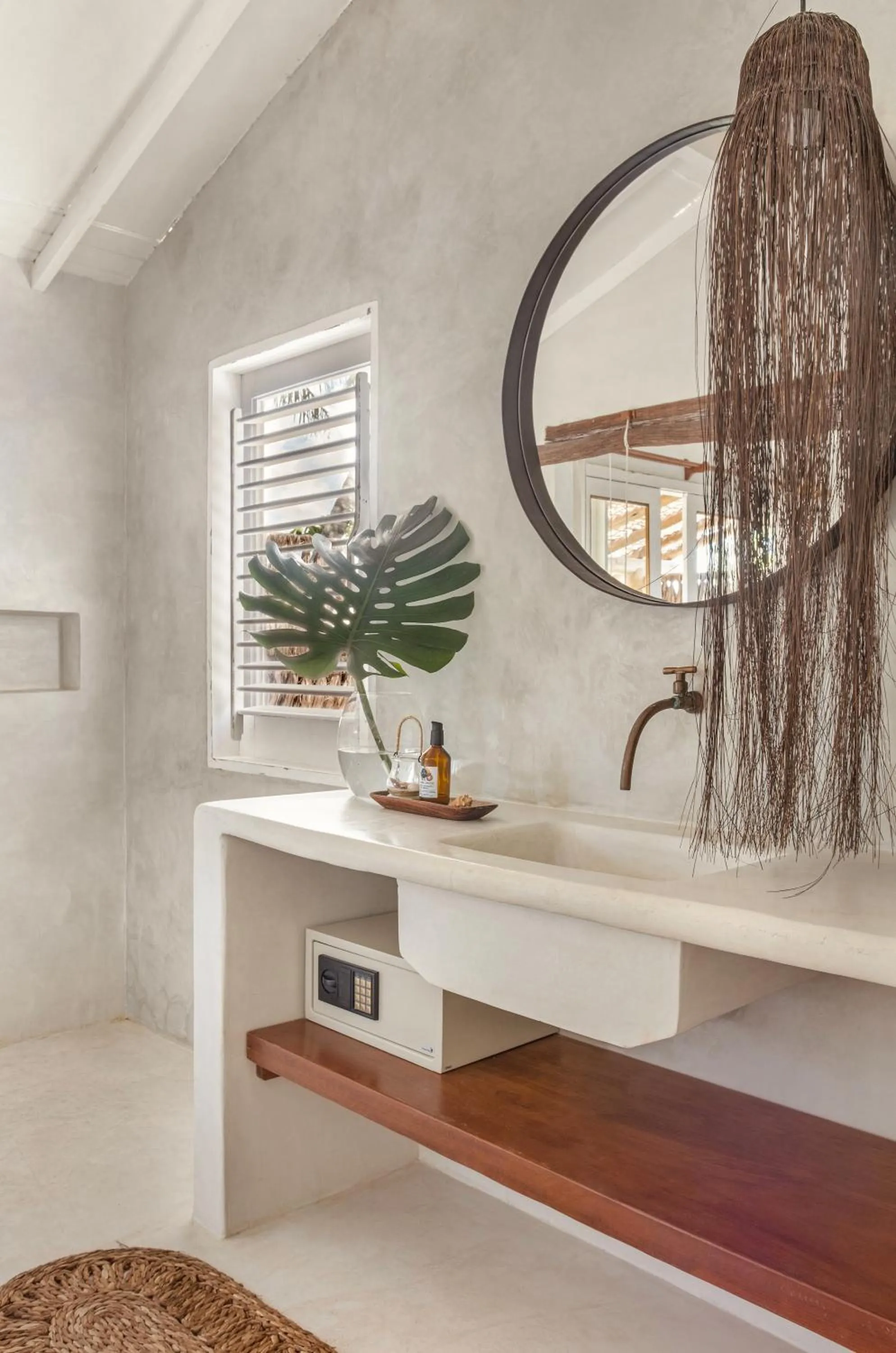 Bathroom in Casa das Conchas Caraiva