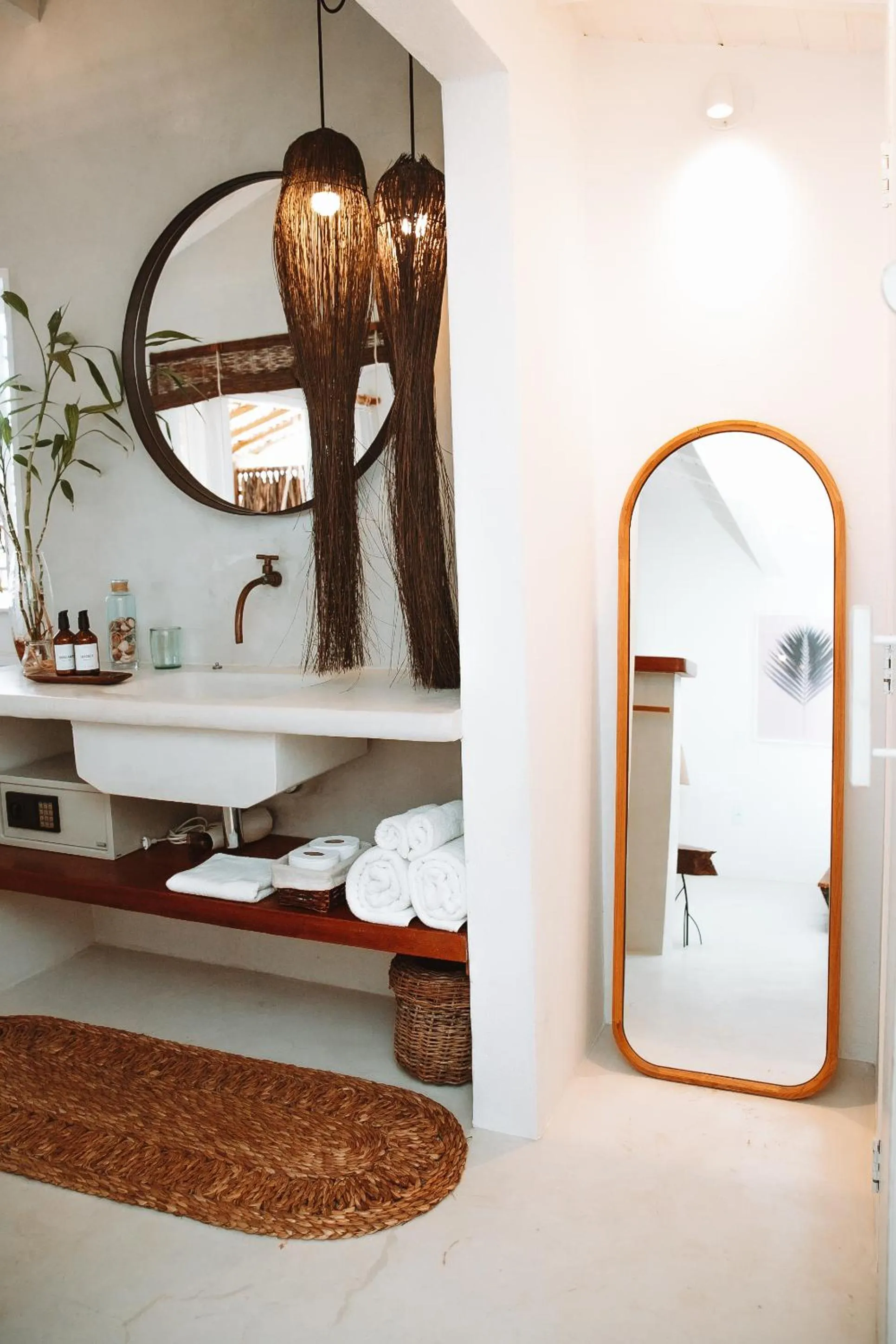 Bathroom in Casa das Conchas Caraiva