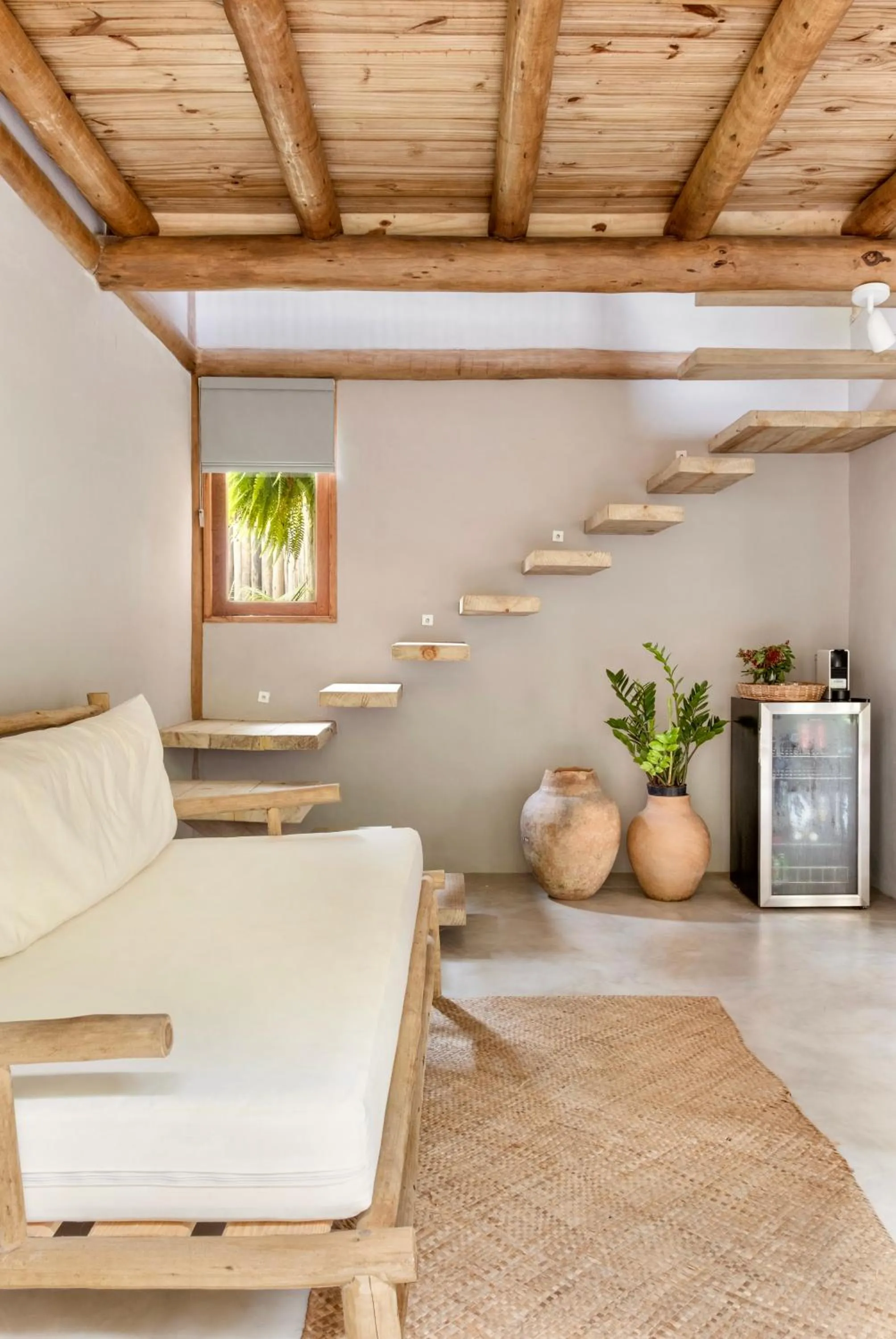 Living room in Casa das Conchas Caraiva