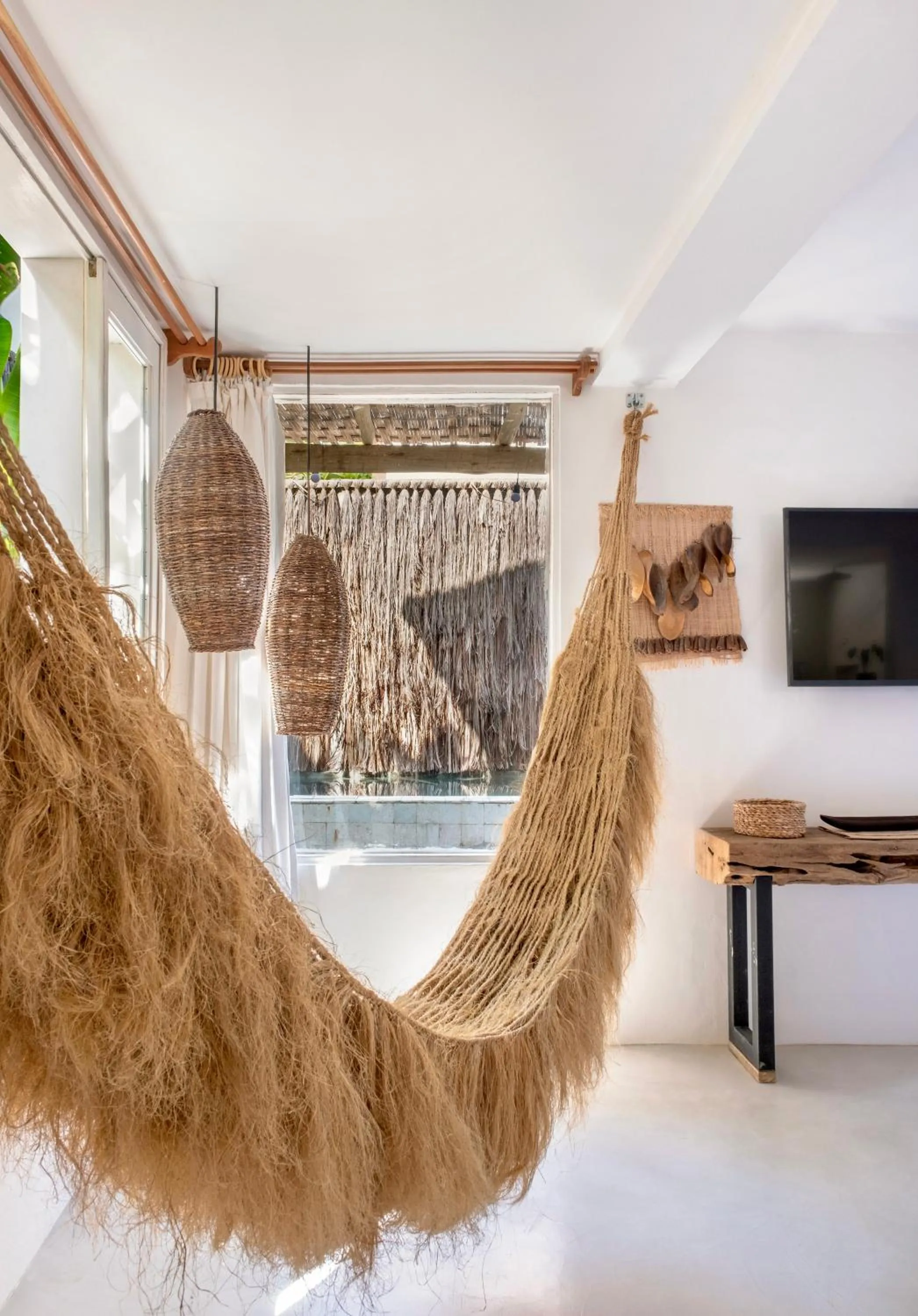 Decorative detail in Casa das Conchas Caraiva