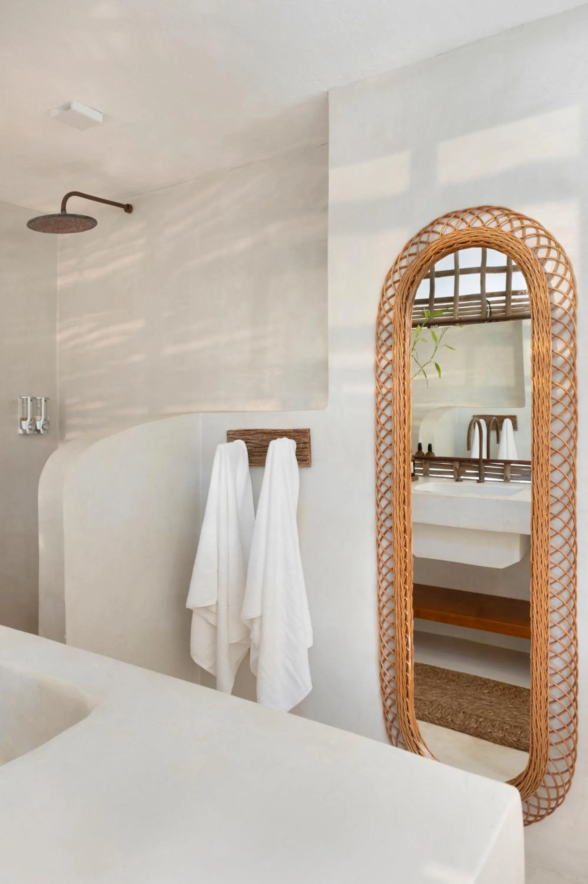 Bathroom, Bed in Casa das Conchas Caraiva