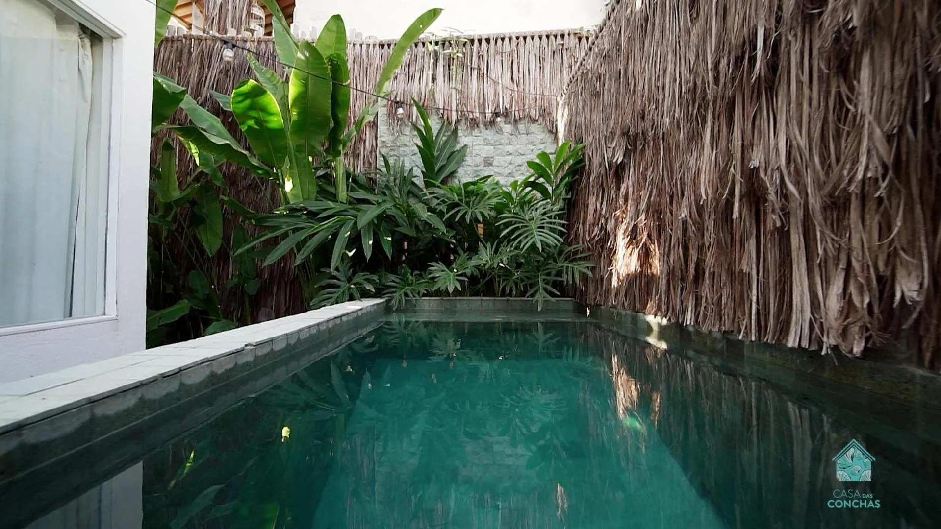 Garden in Casa das Conchas Caraiva