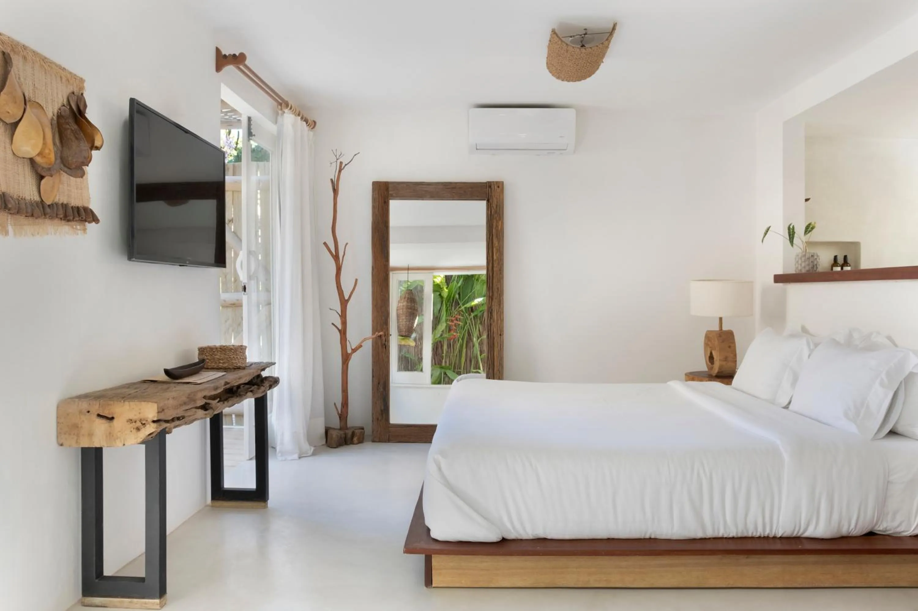 Bed in Casa das Conchas Caraiva