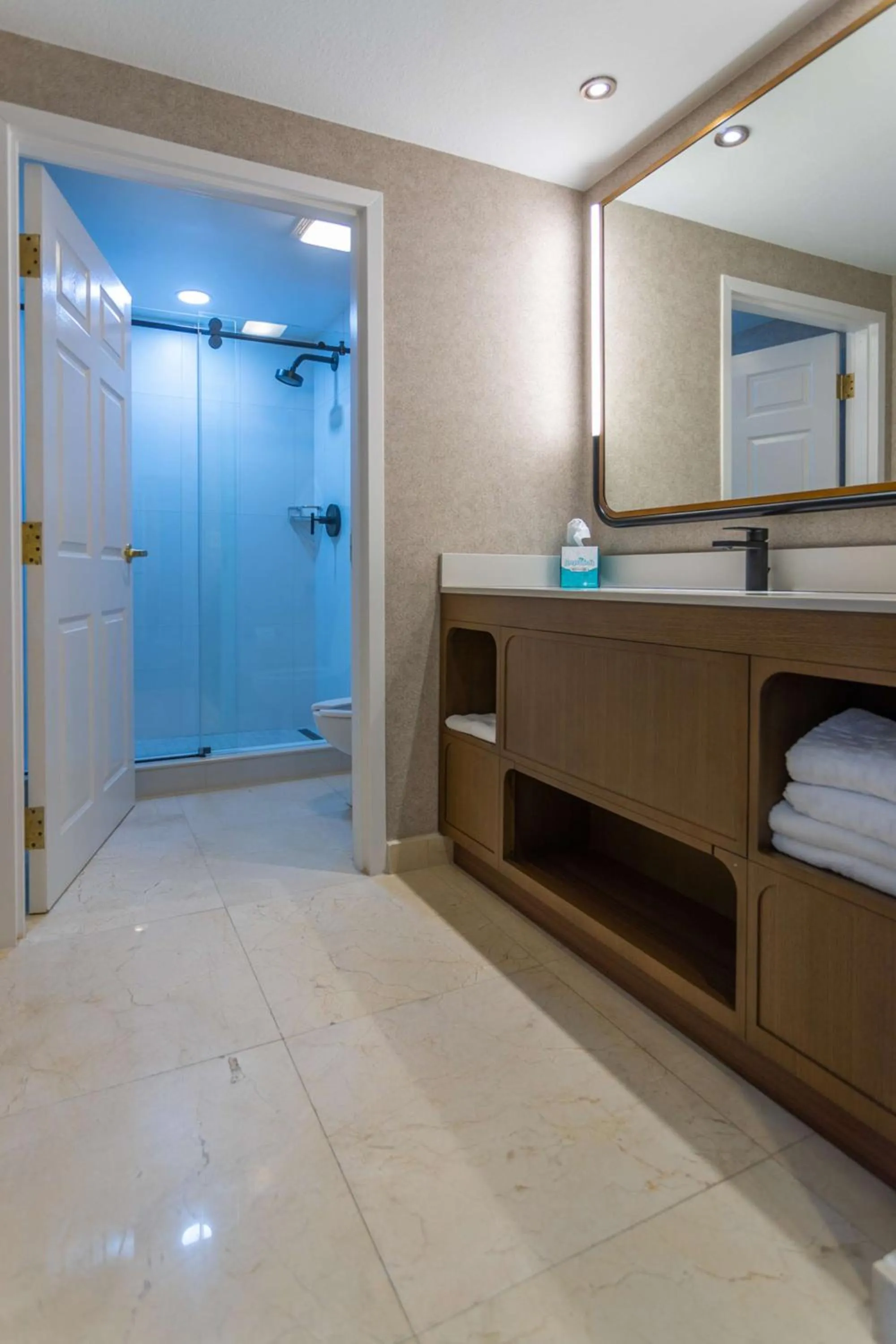 Bathroom in Hotel Flor Tampa Downtown, Tapestry Collection By Hilton