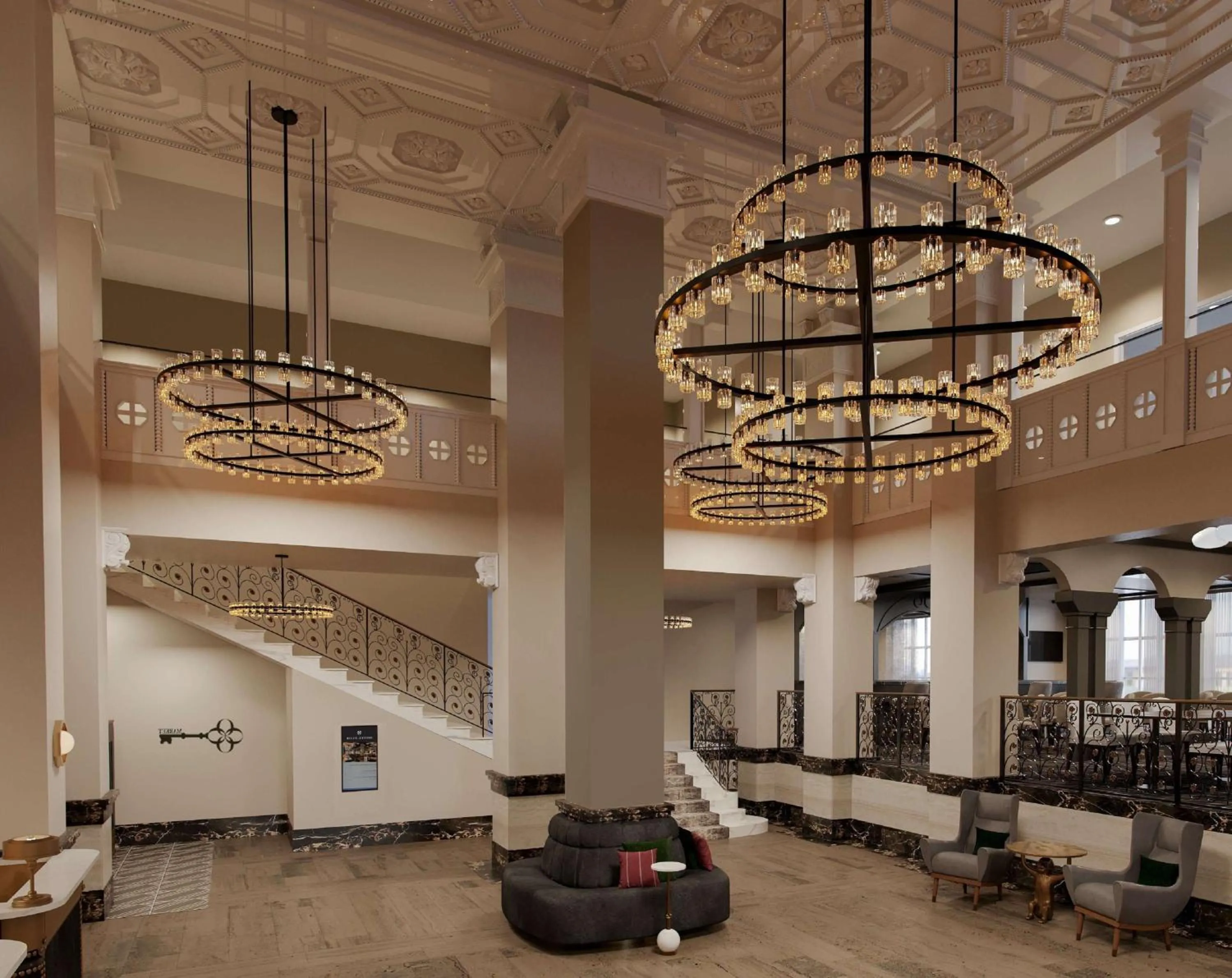 Lobby or reception in Hotel Flor Tampa Downtown, Tapestry Collection By Hilton