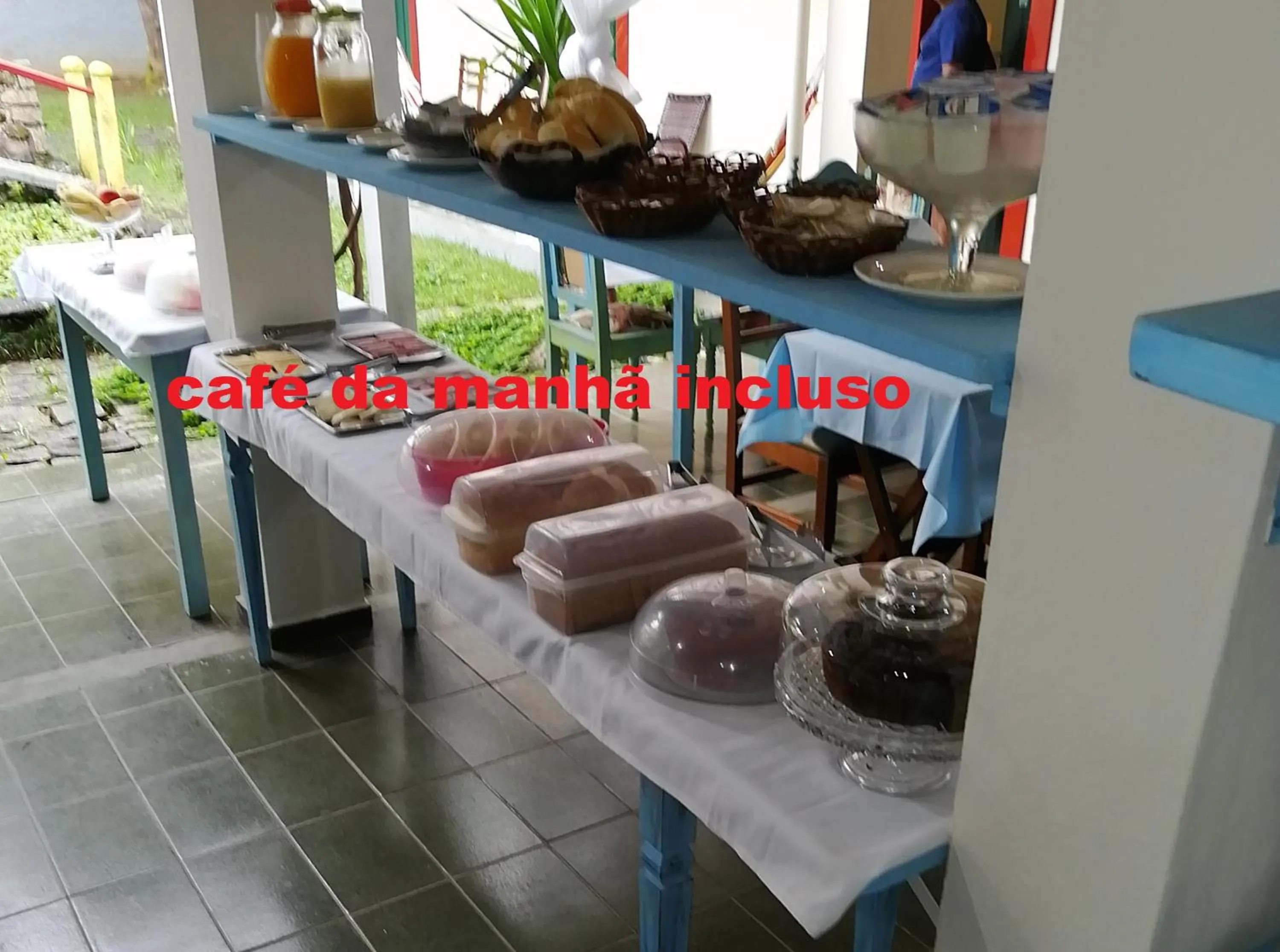 Breakfast in Pousada Bela Paraty