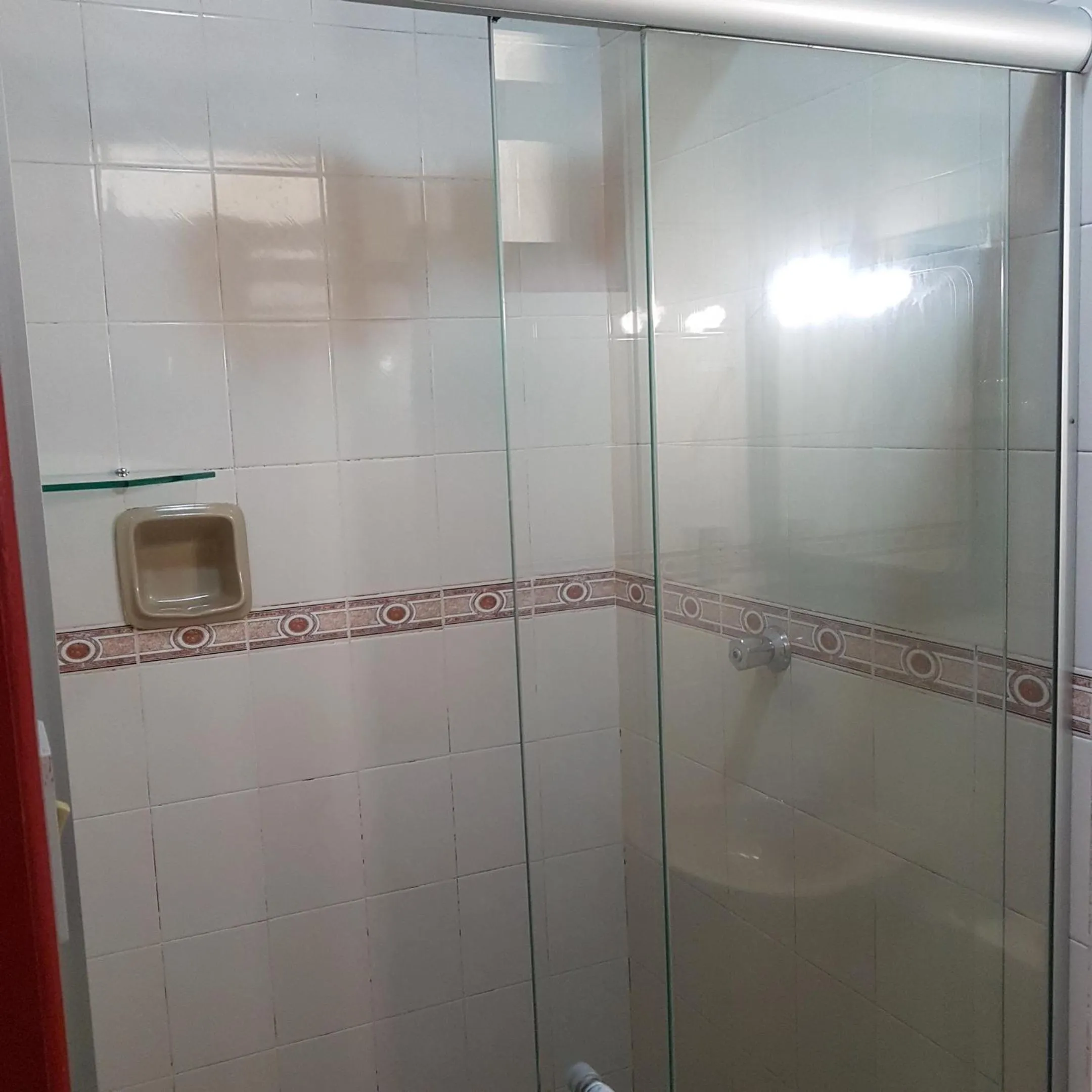 Shower in Pousada Bela Paraty