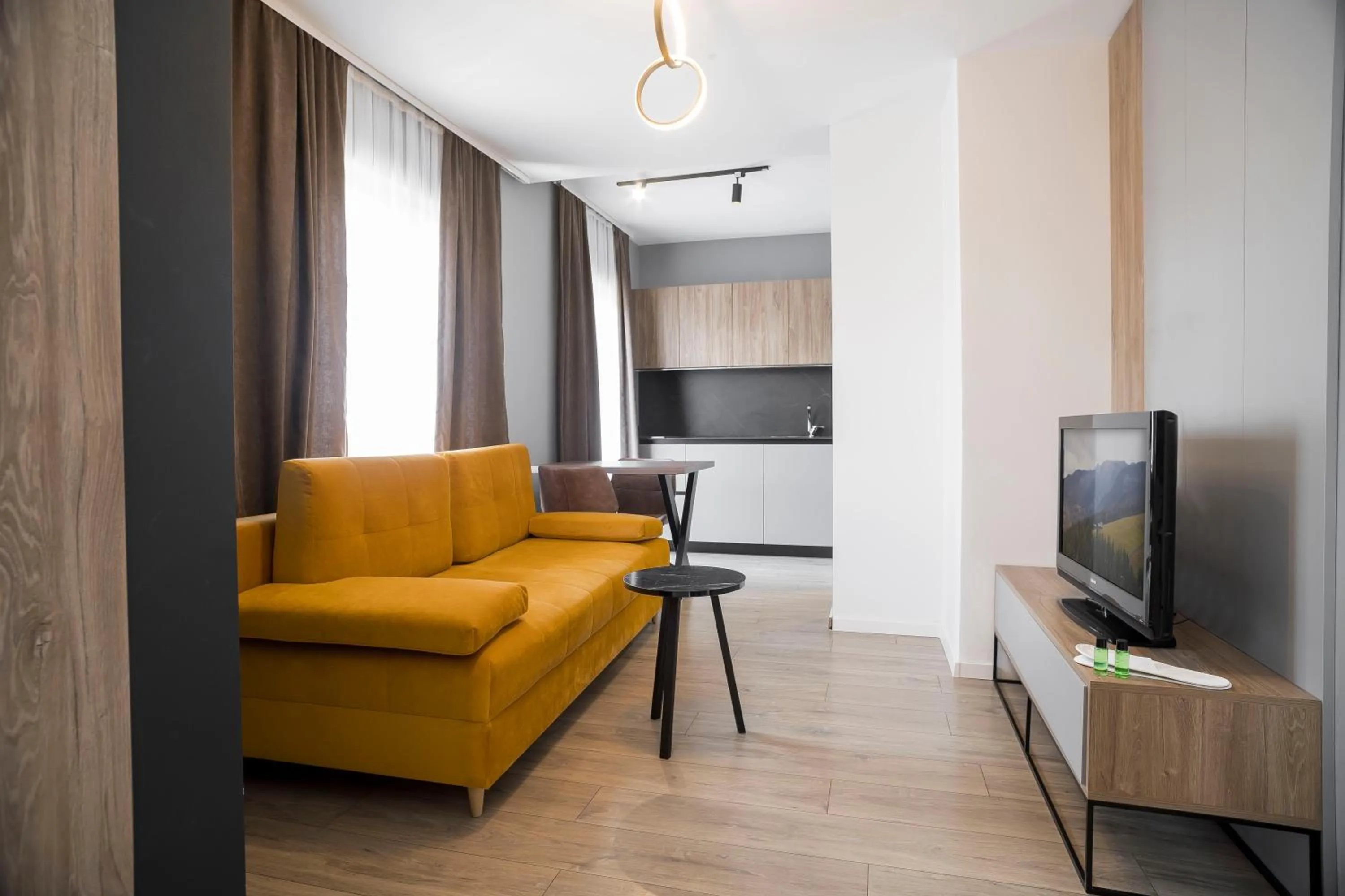 Living room in Lux Apartments