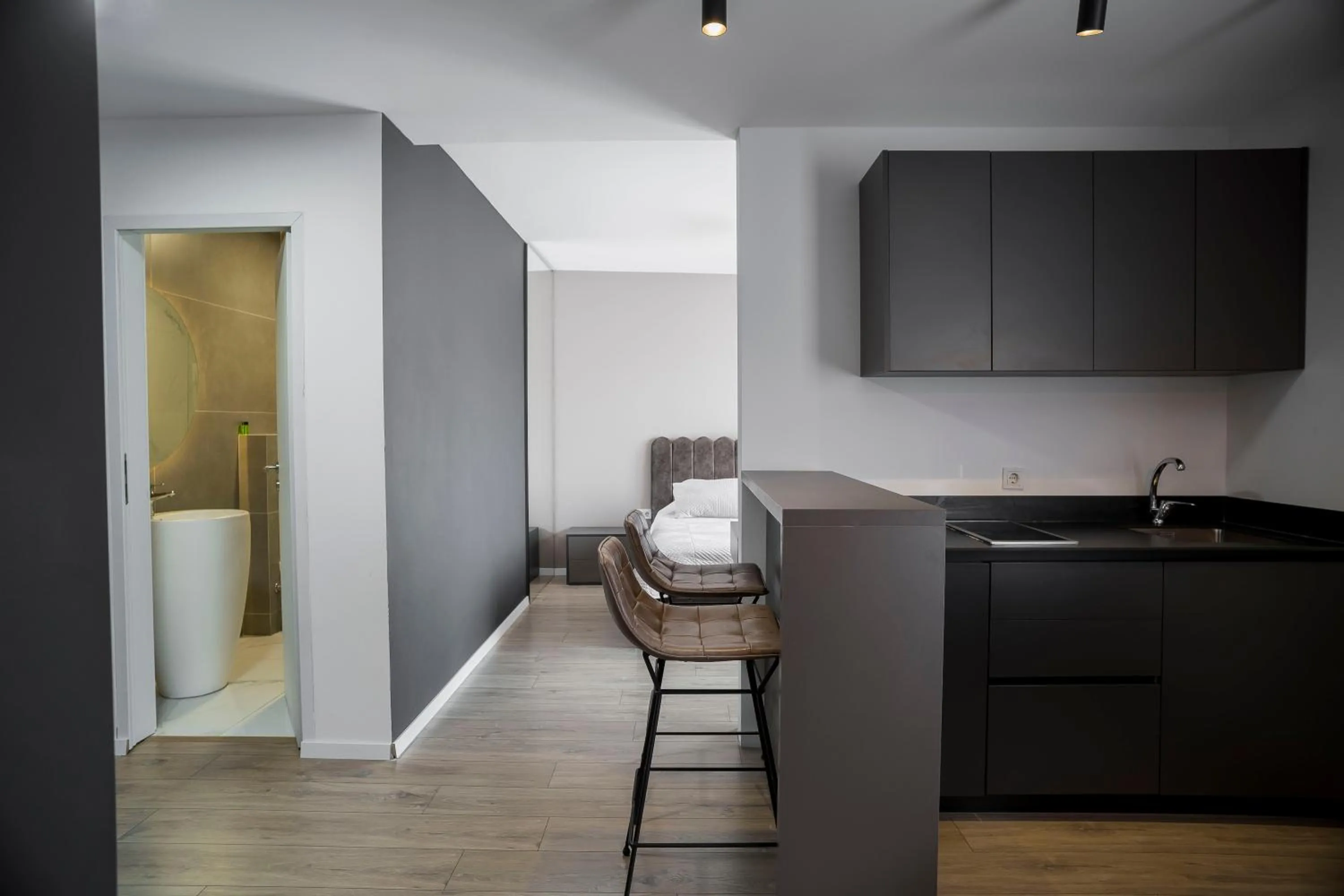 Bathroom in Lux Apartments