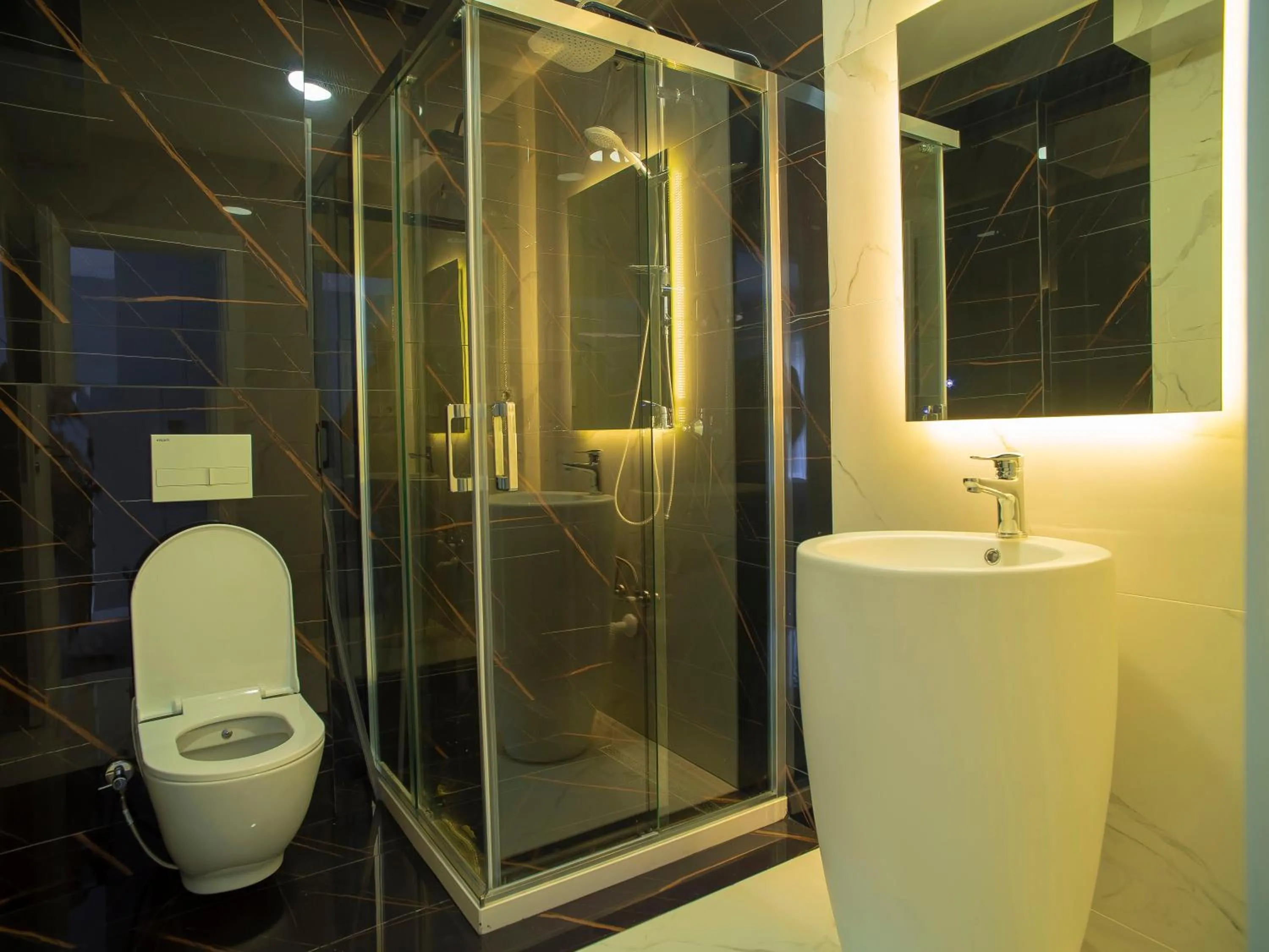 Bathroom in Lux Apartments