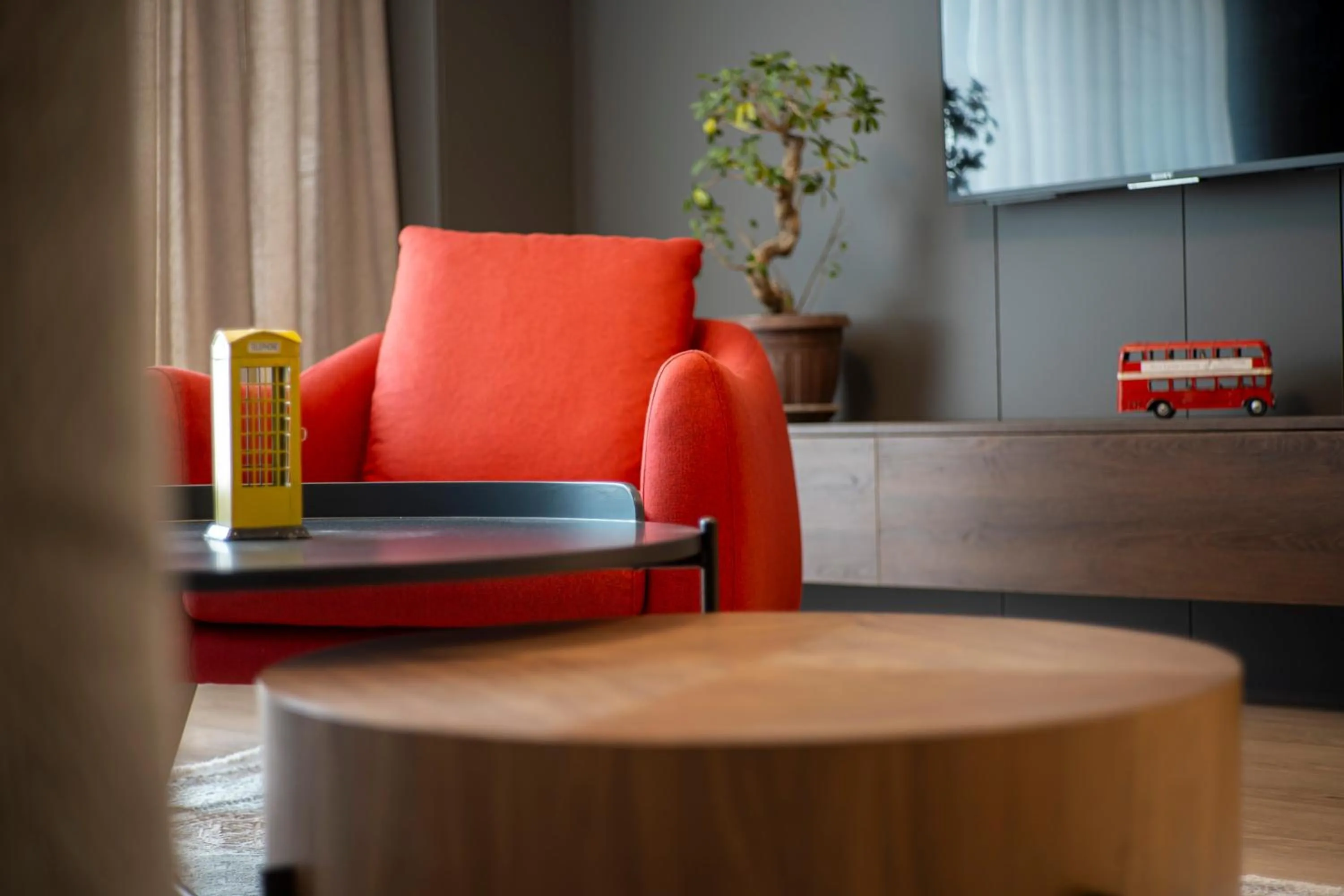 Living room in Lux Apartments