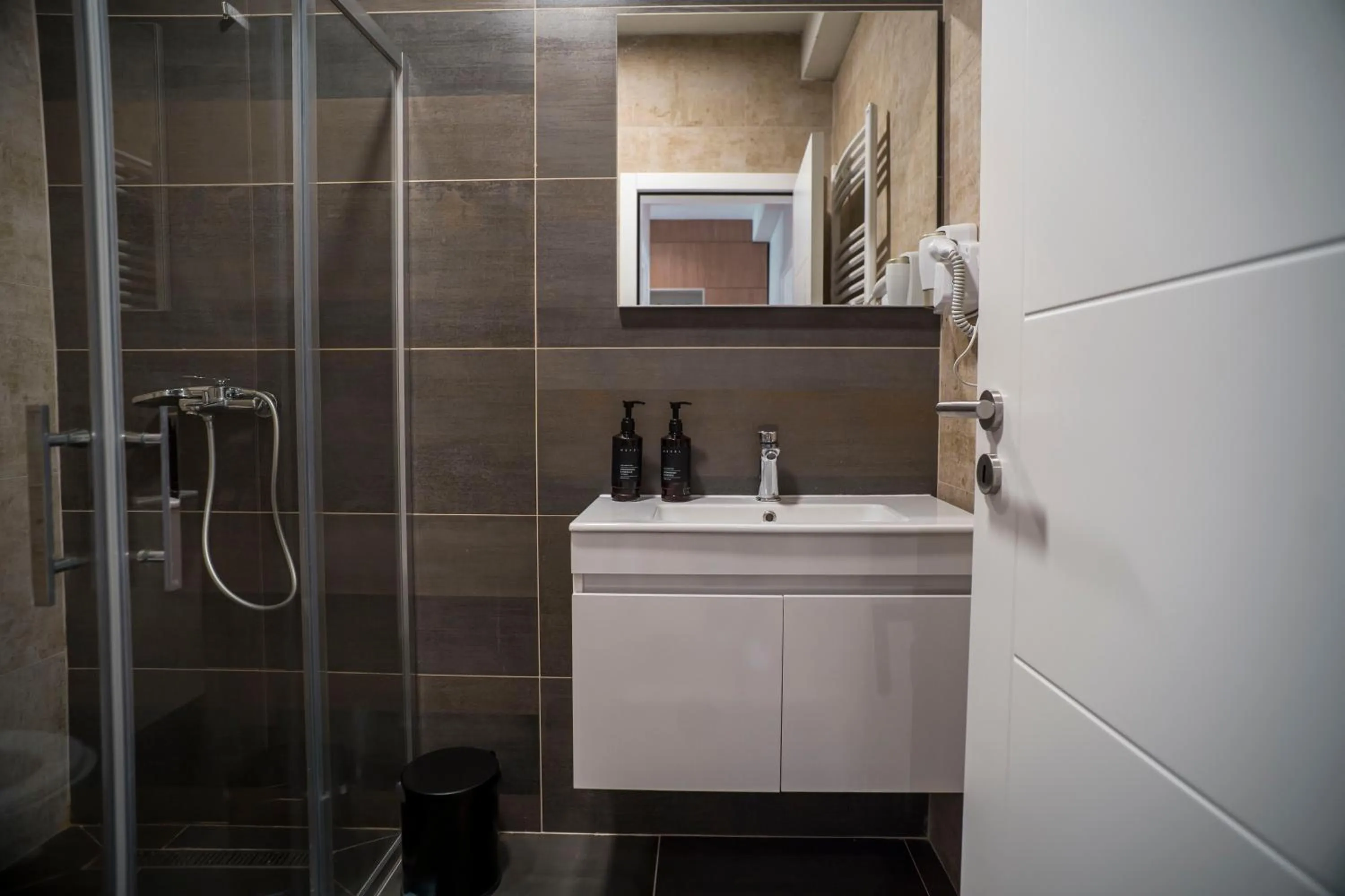 Bedroom in Lux Apartments