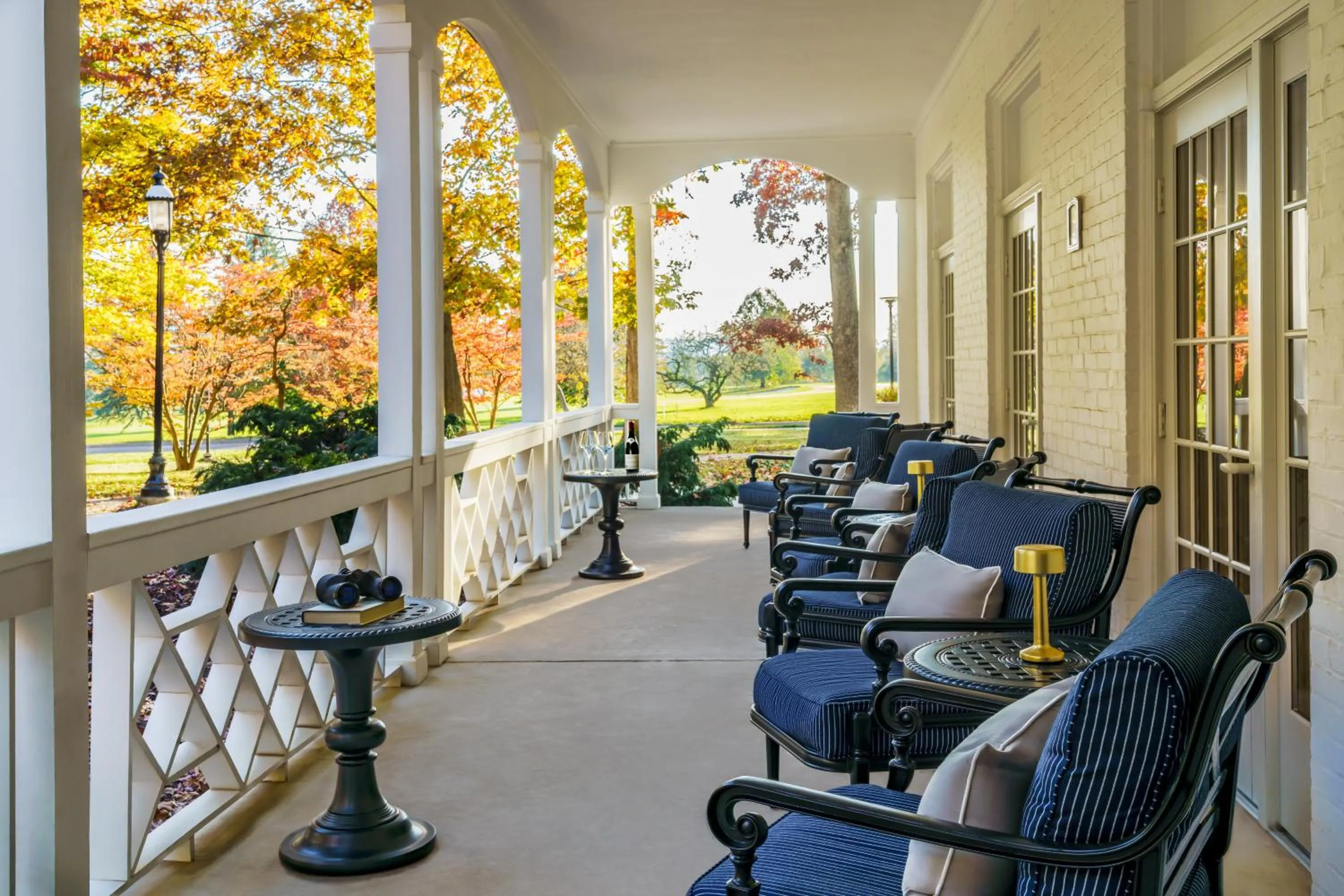 Seating area in Nittany Lion Inn