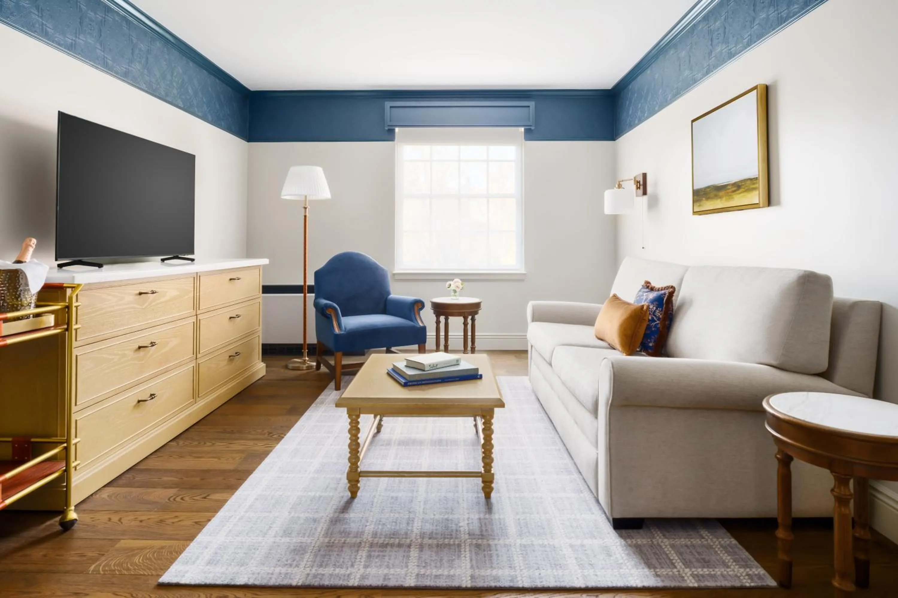 Seating area in Nittany Lion Inn