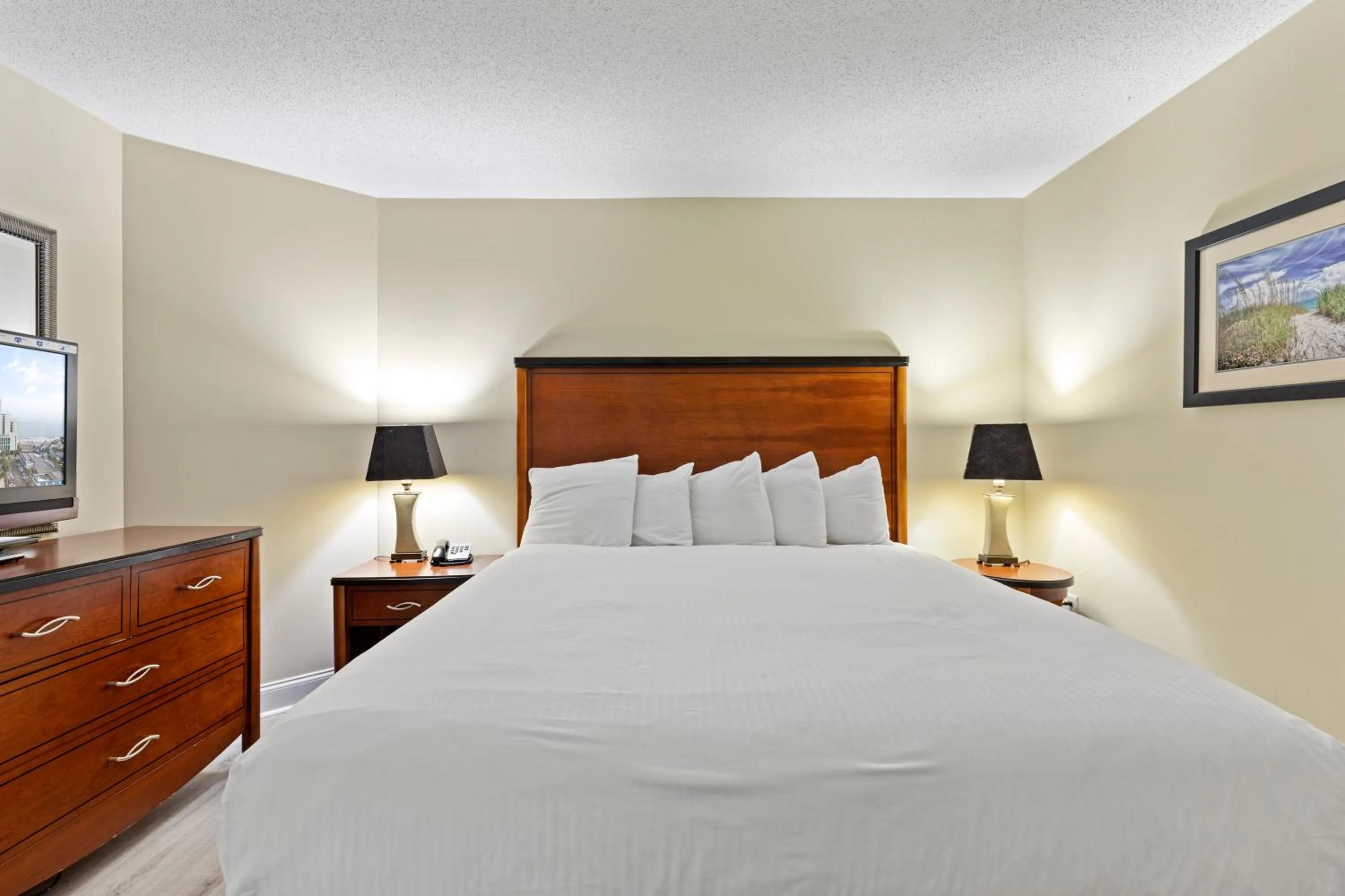 Bed in Sandy Beach Resort