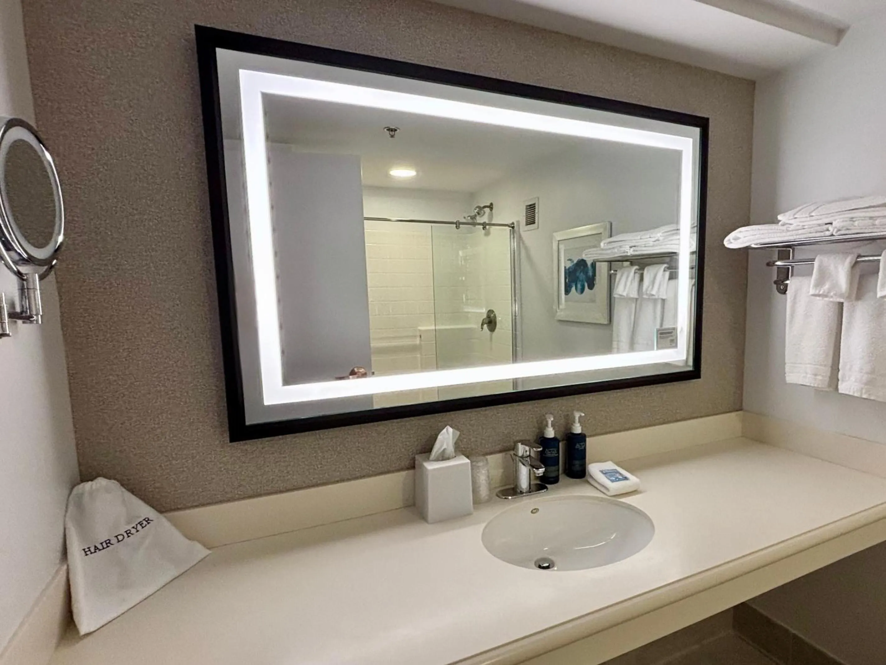 Bathroom in Four Points by Sheraton Norwood Conference Center