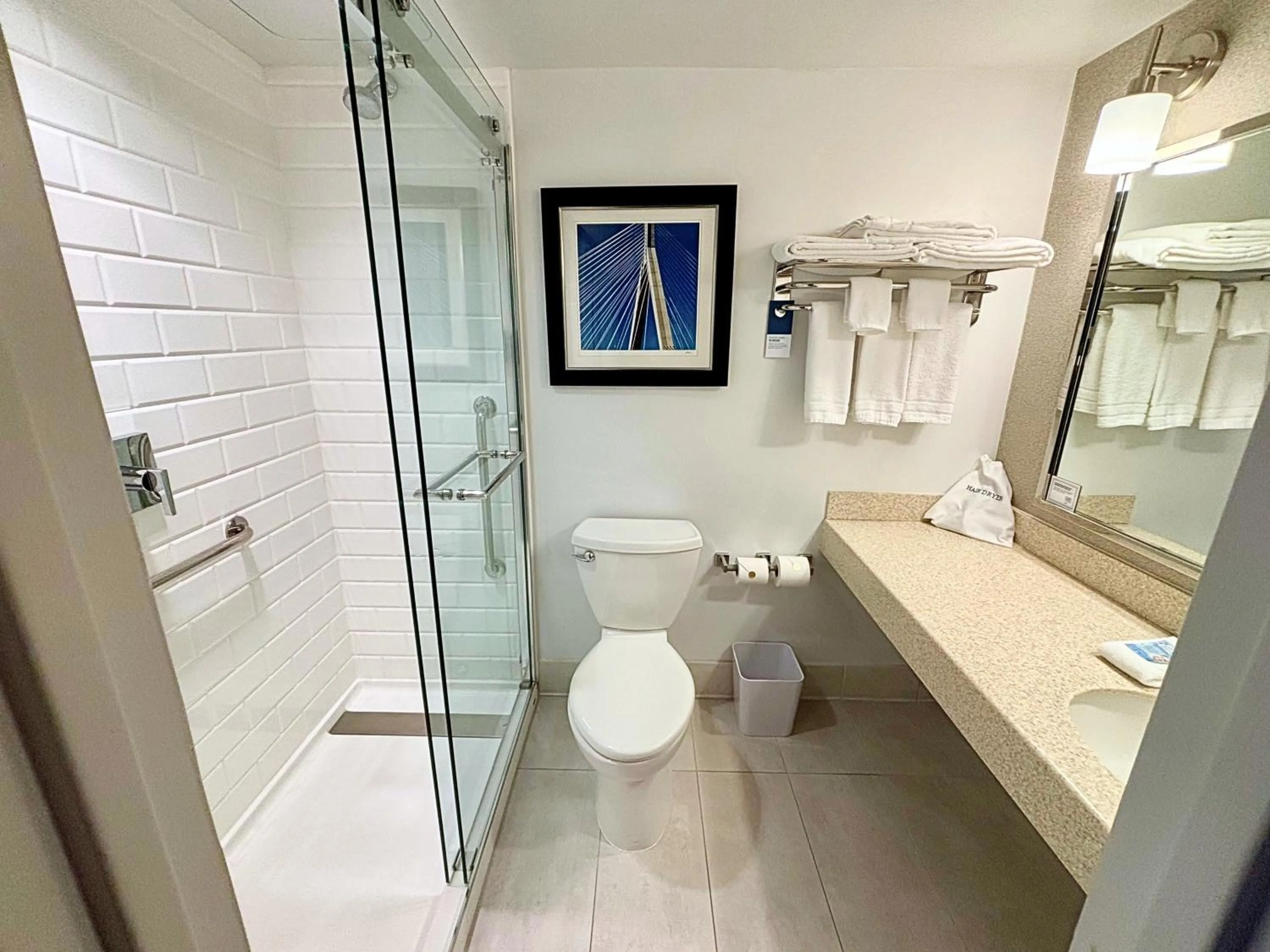 Shower in Four Points by Sheraton Norwood Conference Center