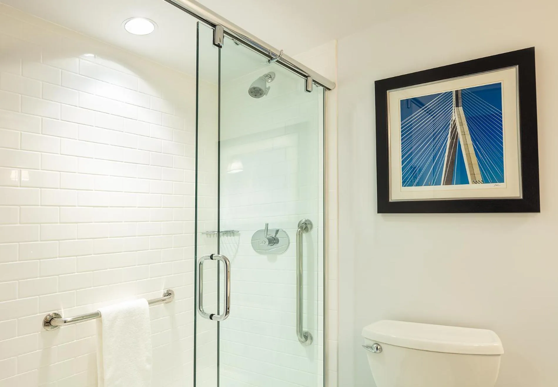 Bathroom in Four Points by Sheraton Norwood Conference Center