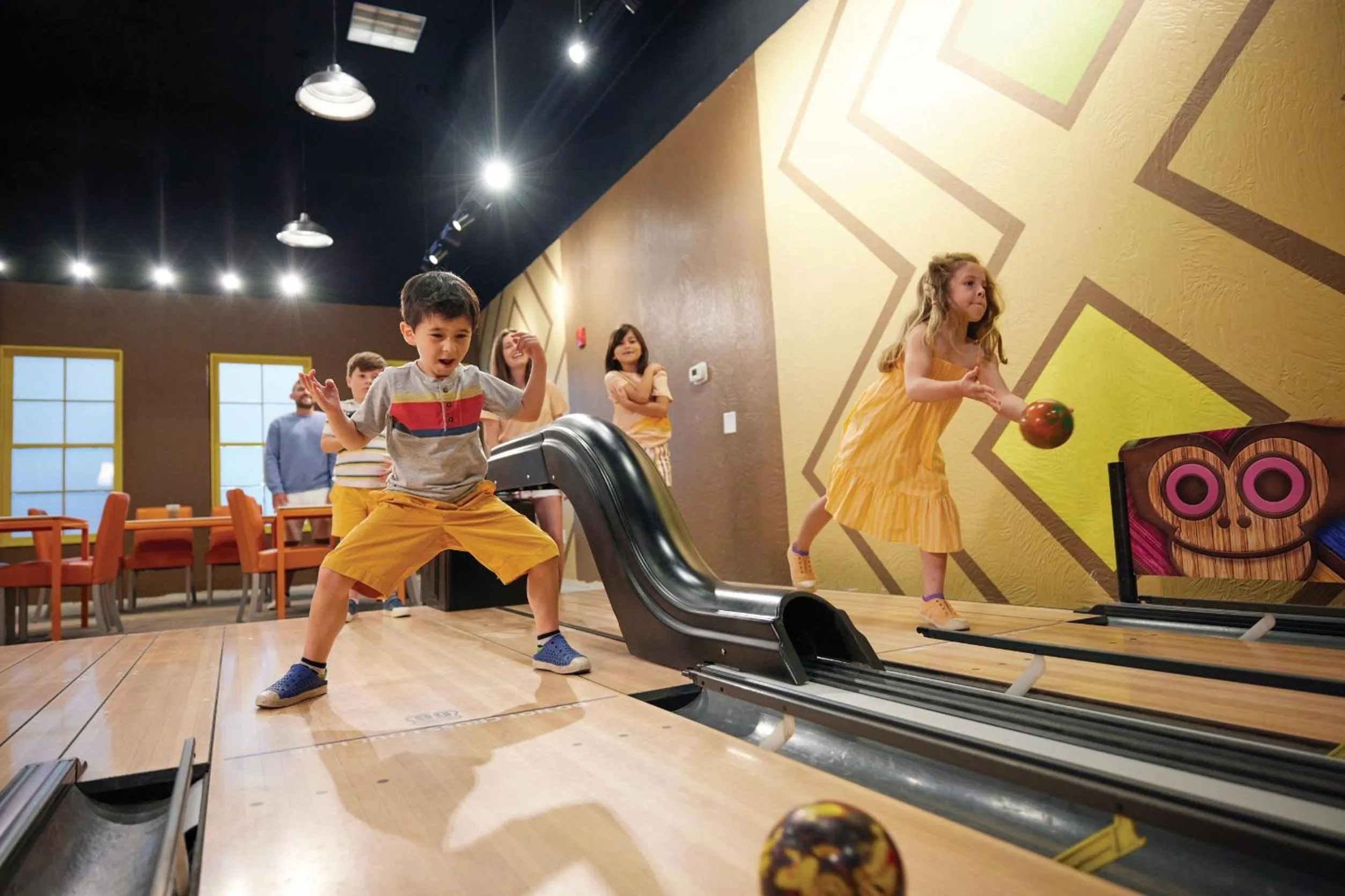 Bowling in Castaway Bay by Cedar Point Resorts