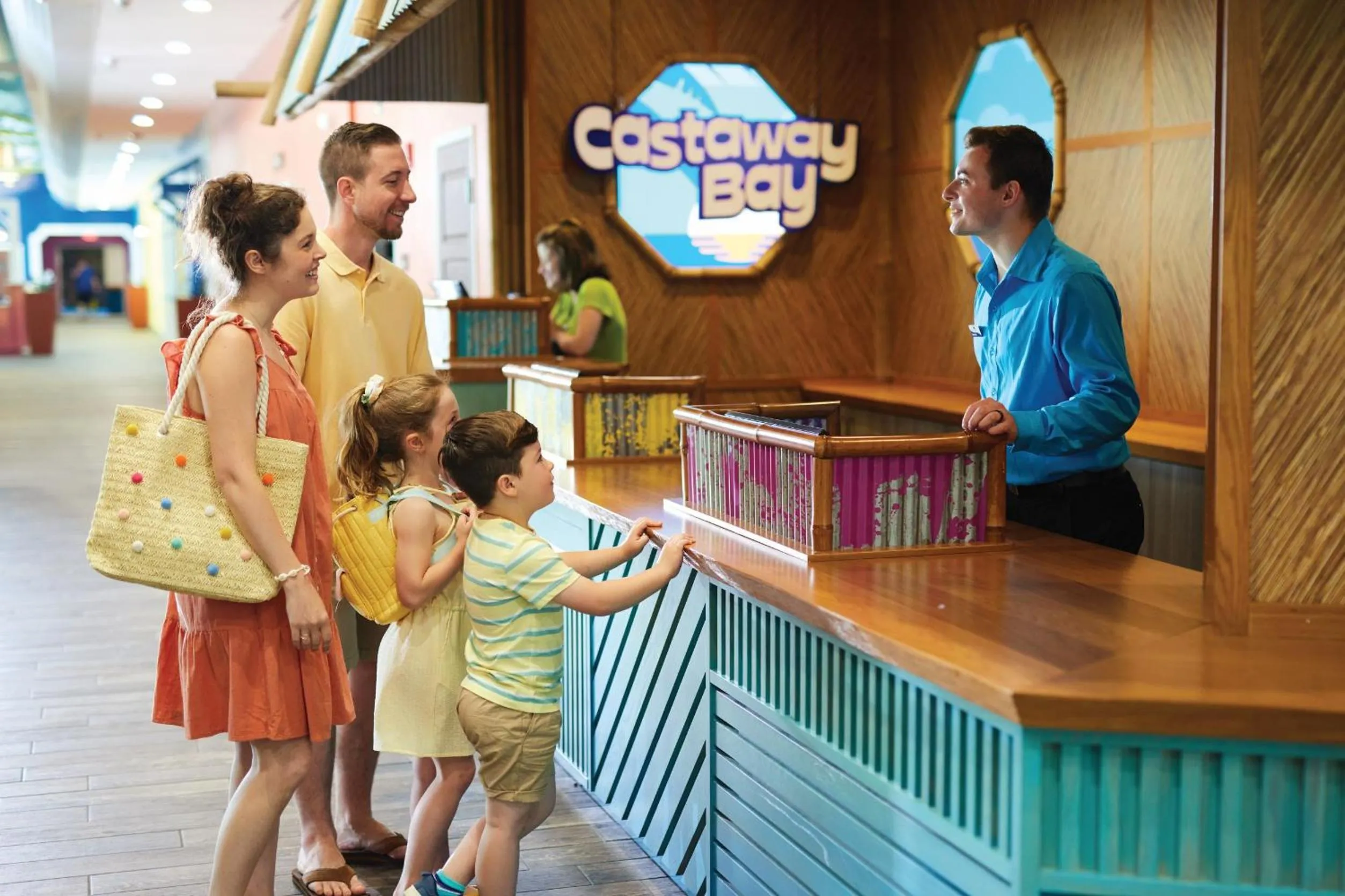 Lobby or reception in Castaway Bay by Cedar Point Resorts