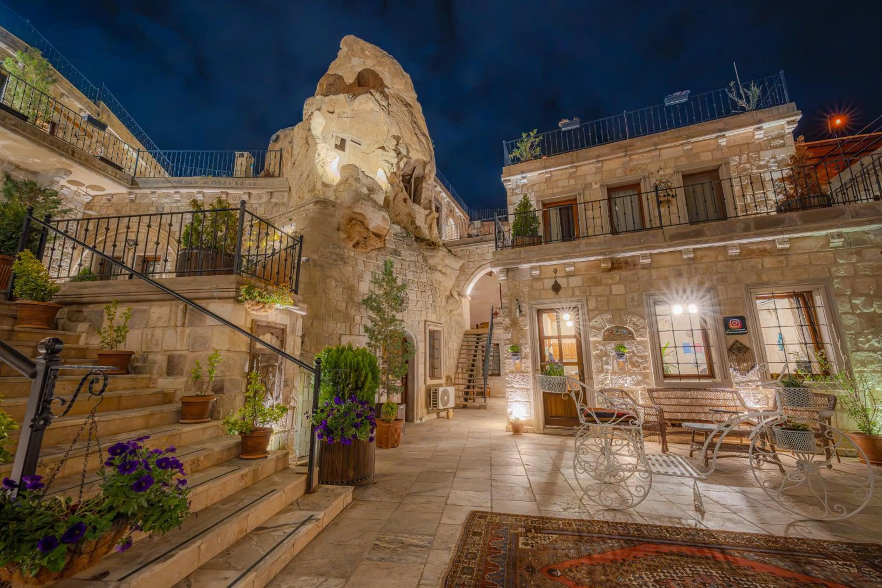 Property building in Zara Cave Hotel