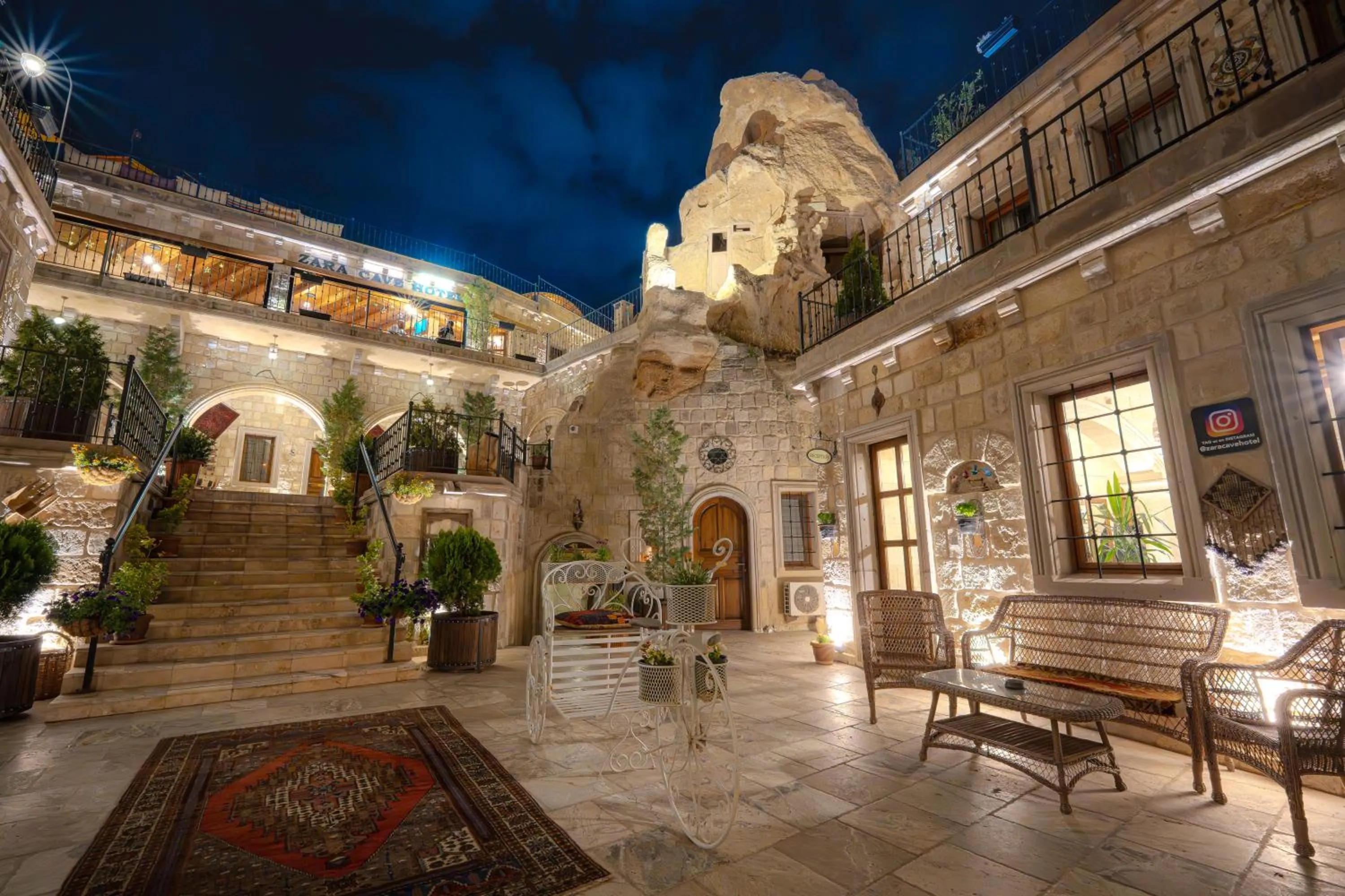 Property building in Zara Cave Hotel